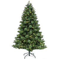 7 ft. Pre-Lit Montreal Pine Tree with LED Lights