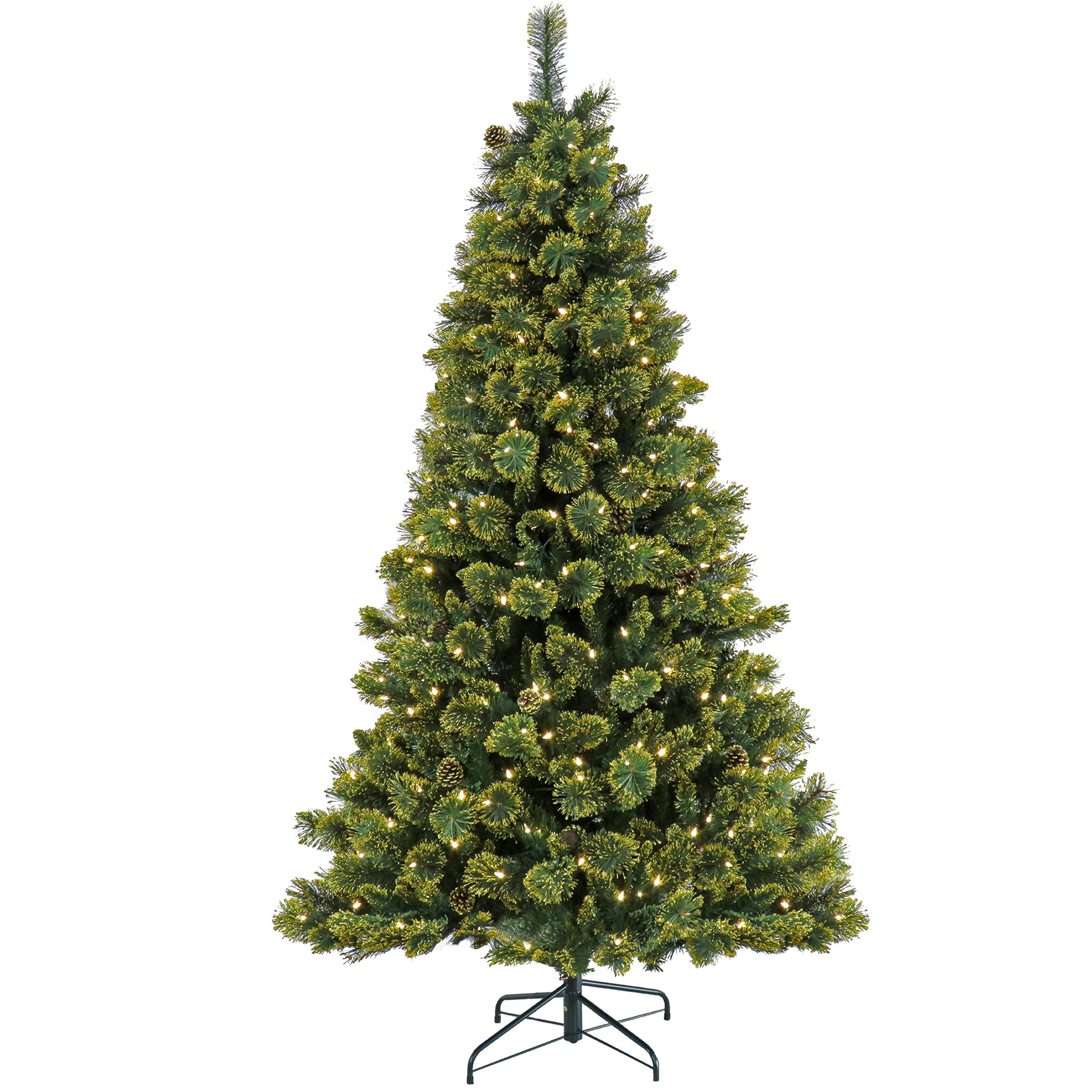 7 ft. Pre-Lit Maine Pine Tree with LED Lights
