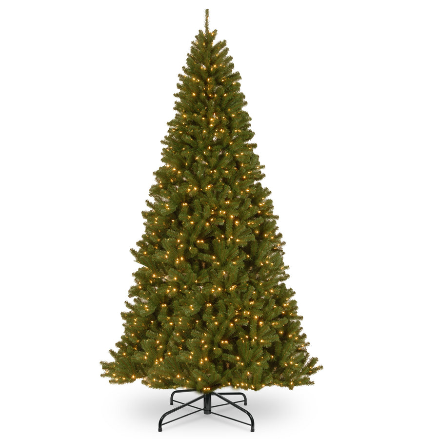 10 ft. Pre-Lit North Valley Spruce Tree  with Clear Lights