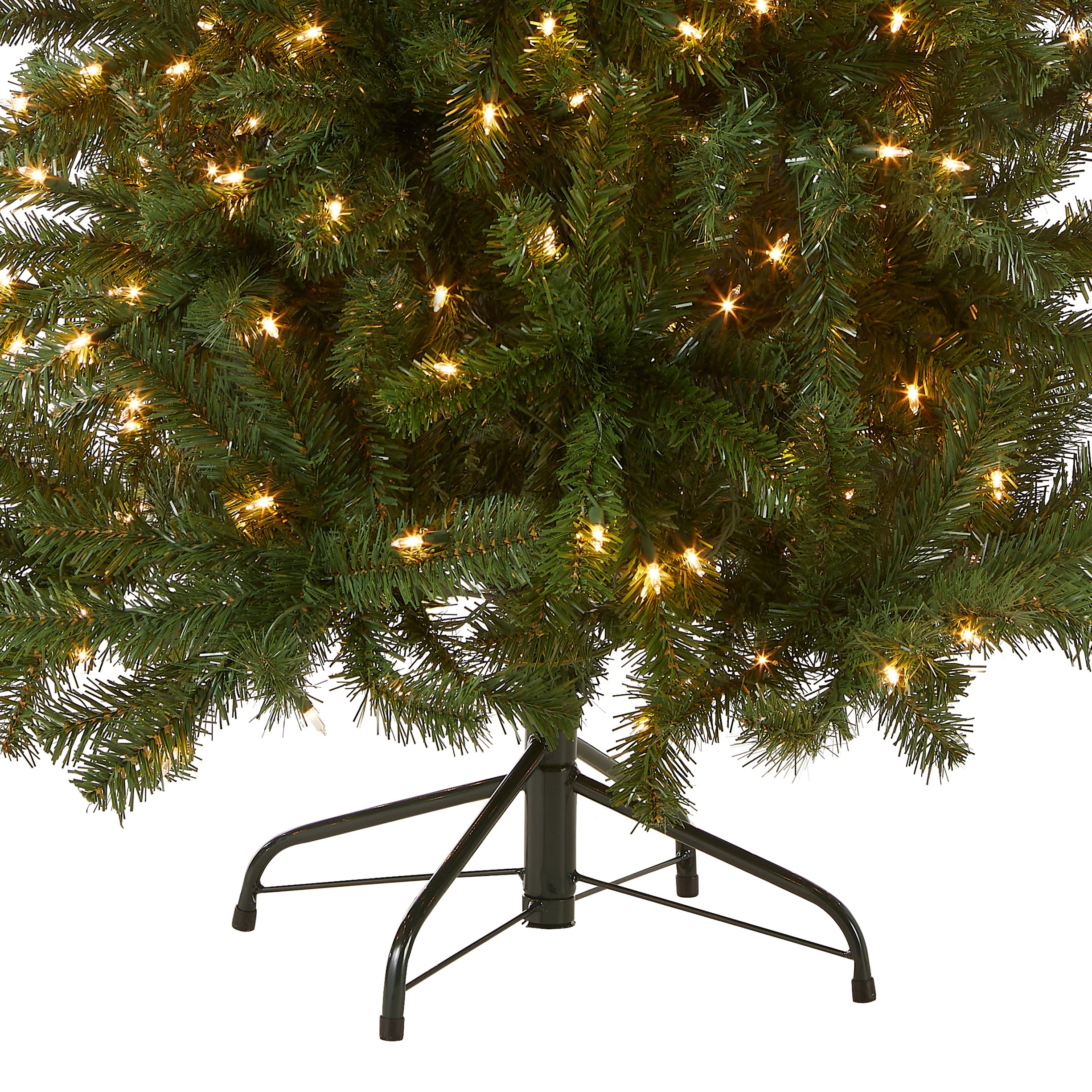 5 ft. Pre-Lit North Valley Spruce Tree with Clear Lights