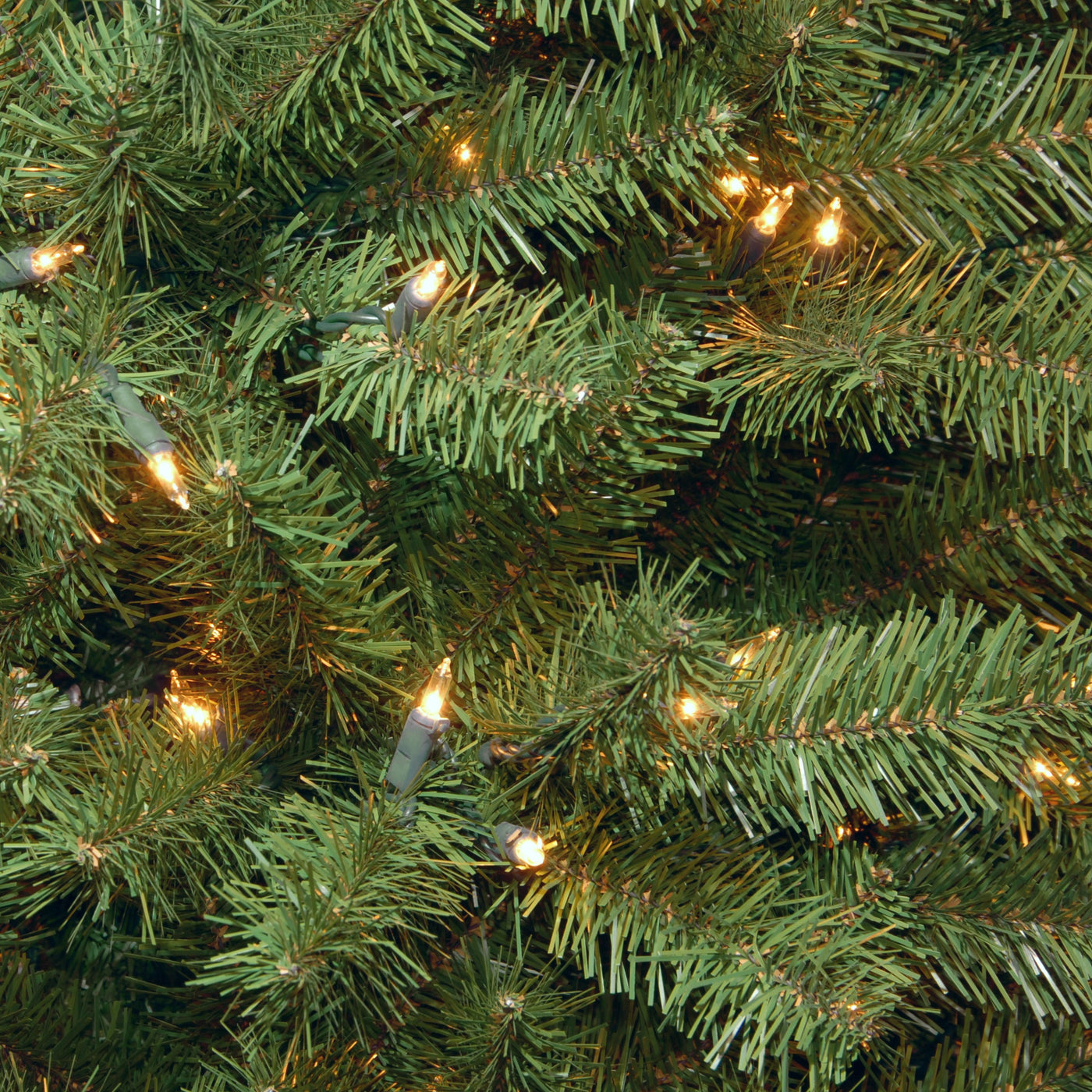 6.5 ft. Pre-Lit North Valley Spruce Tree with Clear Lights