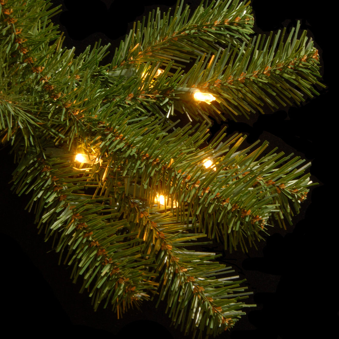 6.5 ft. Pre-Lit North Valley Spruce Tree with Clear Lights