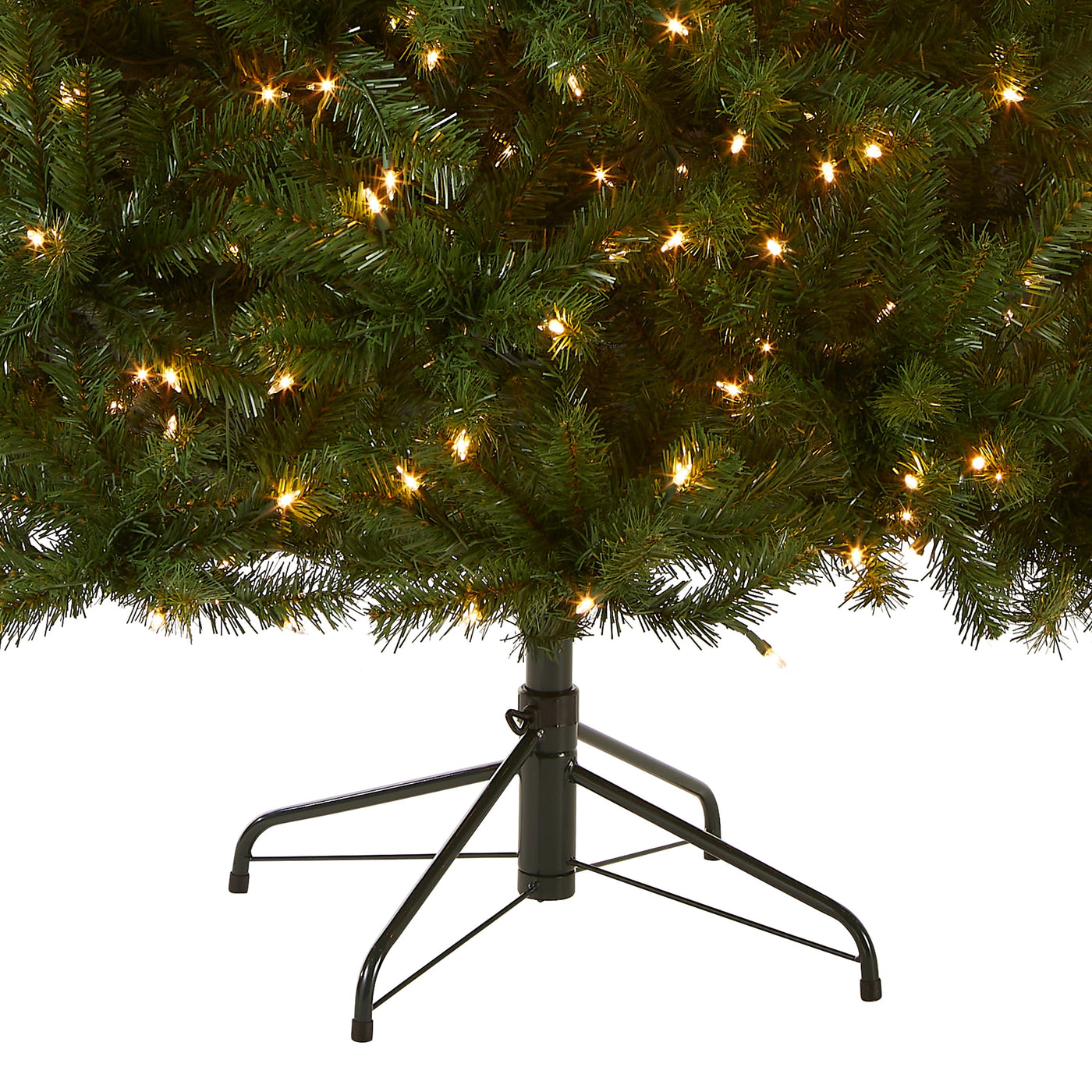 6.5 ft. Pre-Lit North Valley Spruce Tree with Clear Lights