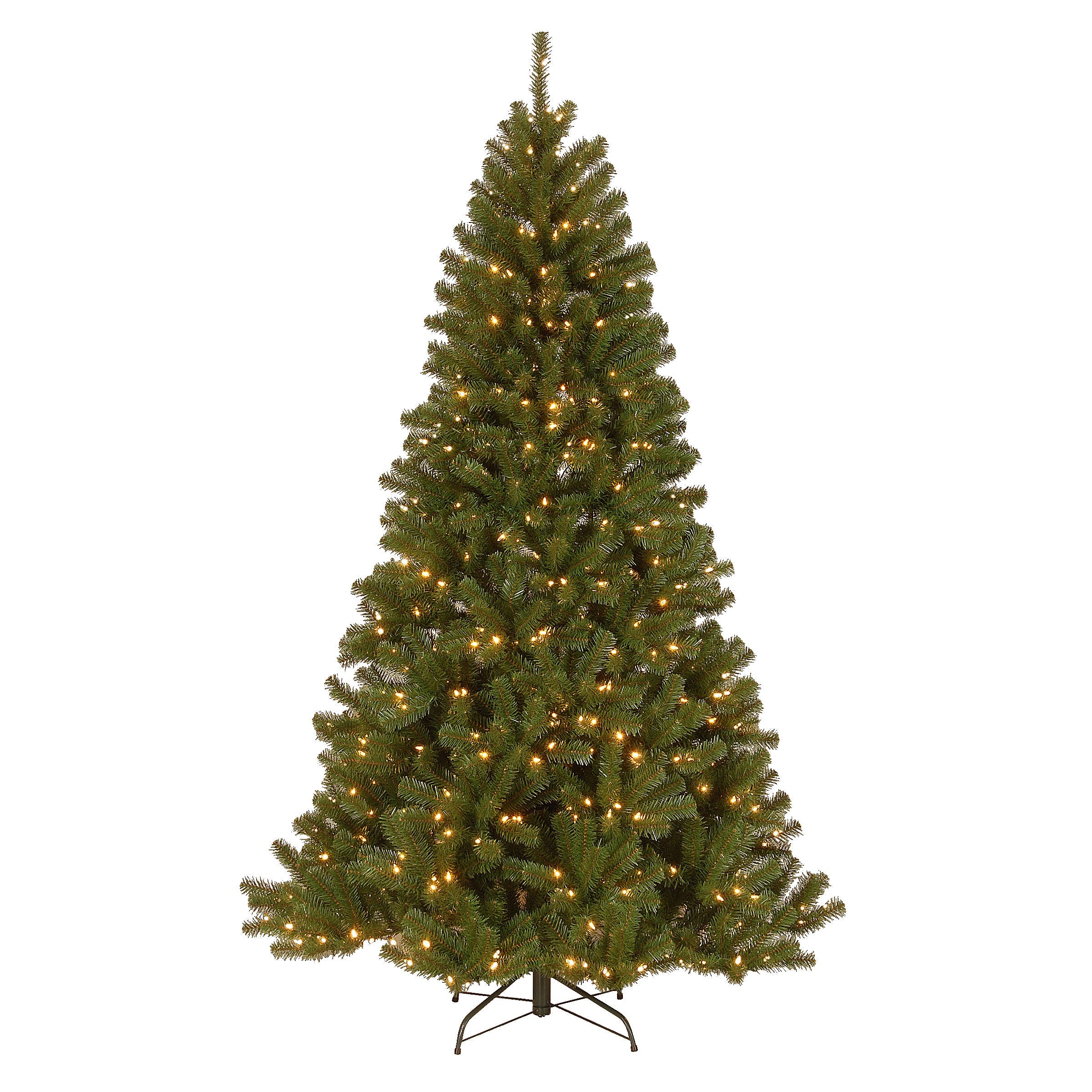 7.5 ft. Pre-Lit North Valley Spruce Tree with Clear Lights
