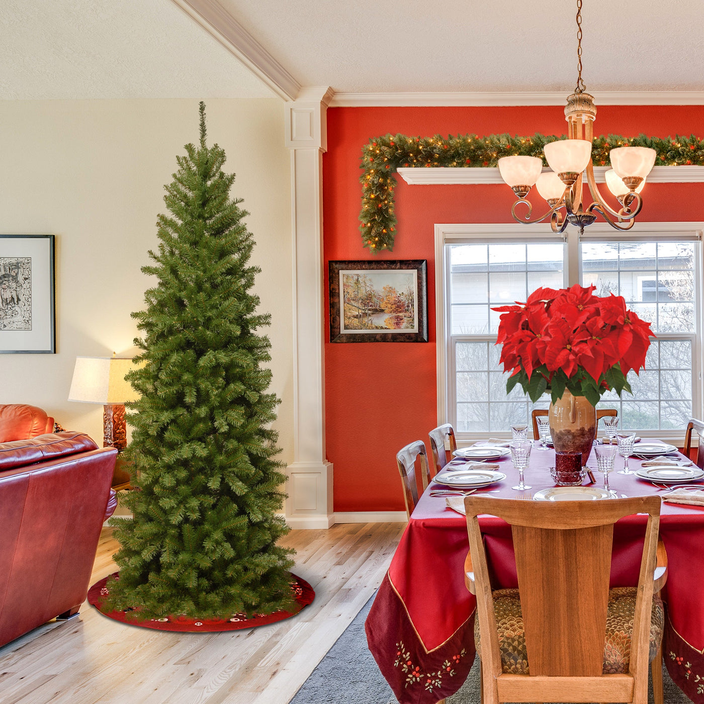 6 ft. North Valley Spruce Pencil Slim Tree