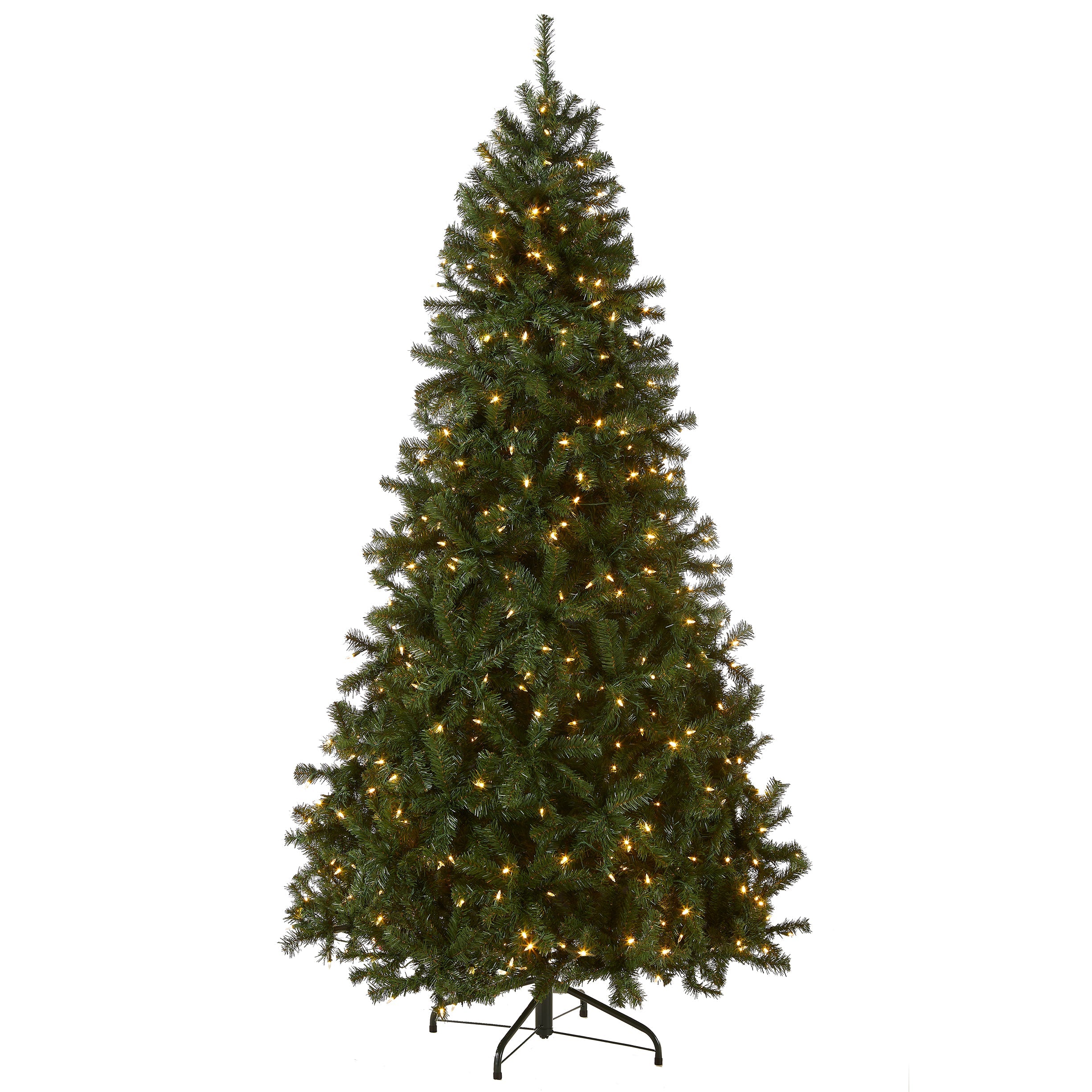 7.5 ft. Pre-Lit North Valley Spruce Tree with PowerConnect Dual Color LED Lights