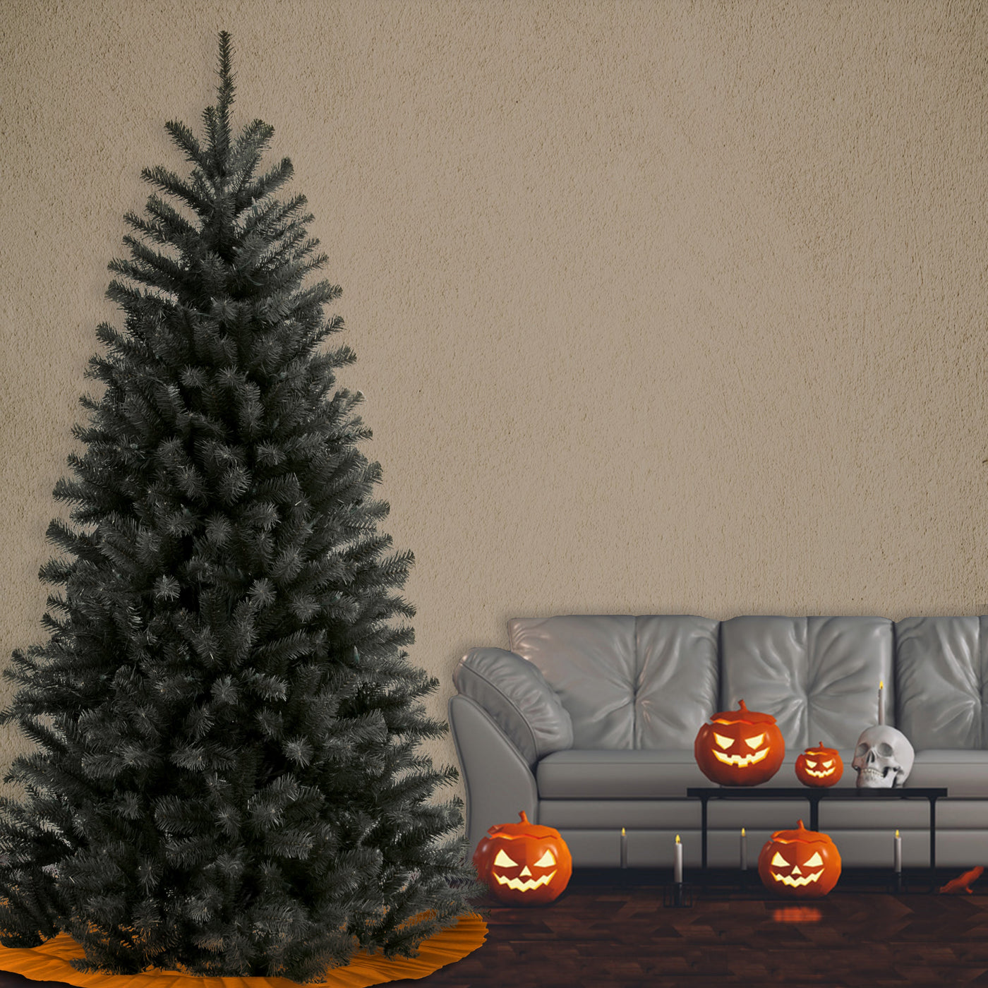 7.5 ft. North Valley Spruce Black Tree