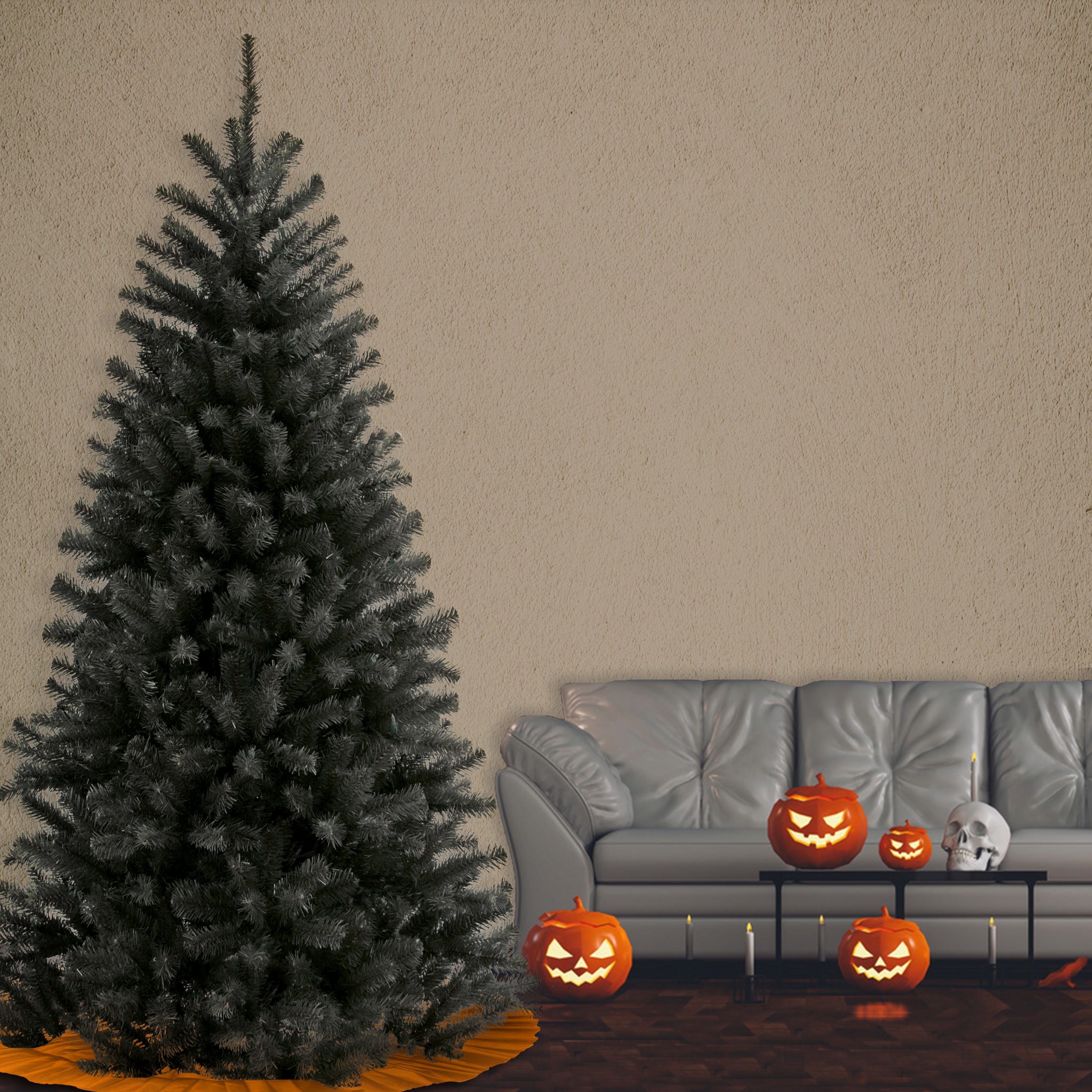 7.5 ft. North Valley Spruce Black Tree