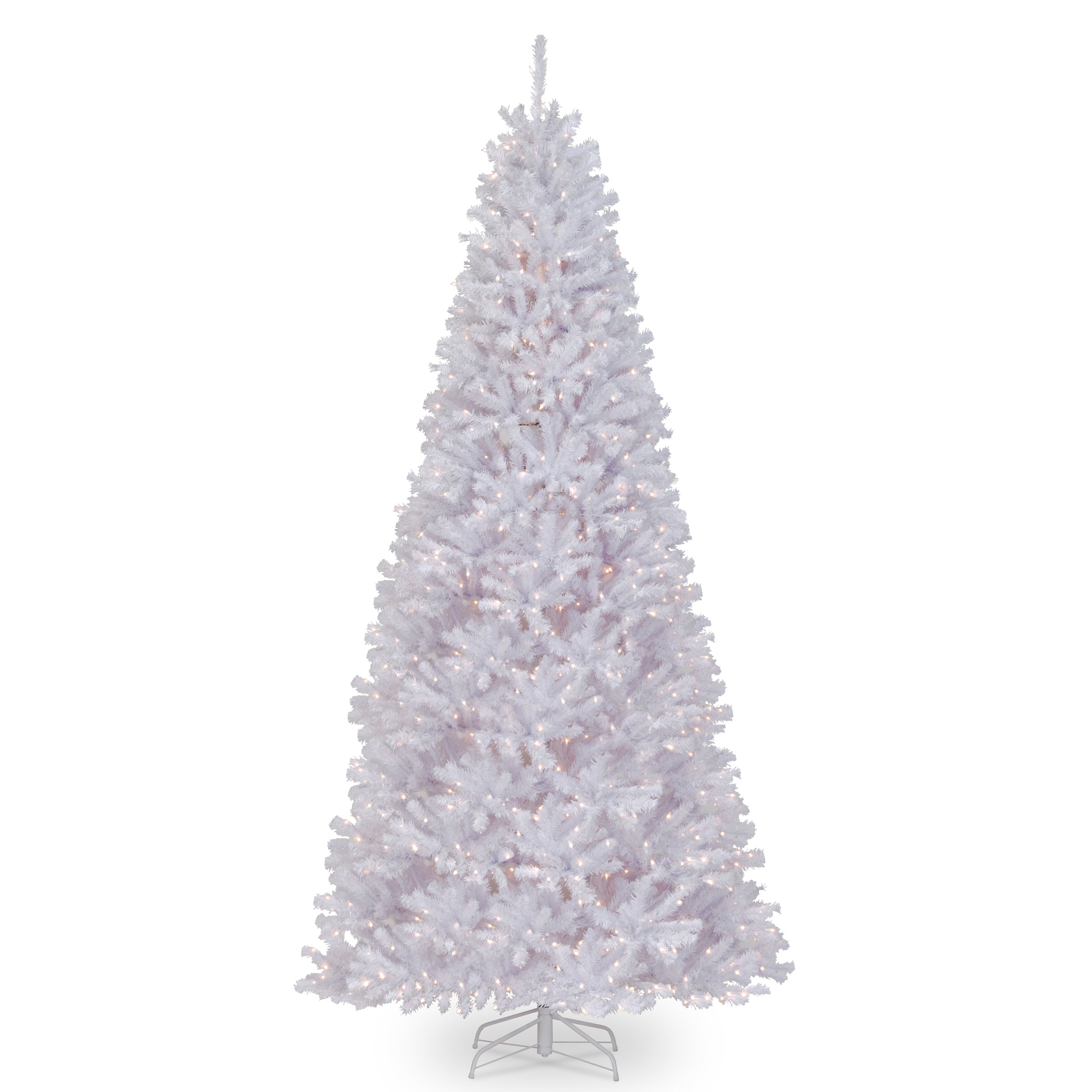 14ft. Pre-Lit North Valley White Spruce Tree with Clear Lights
