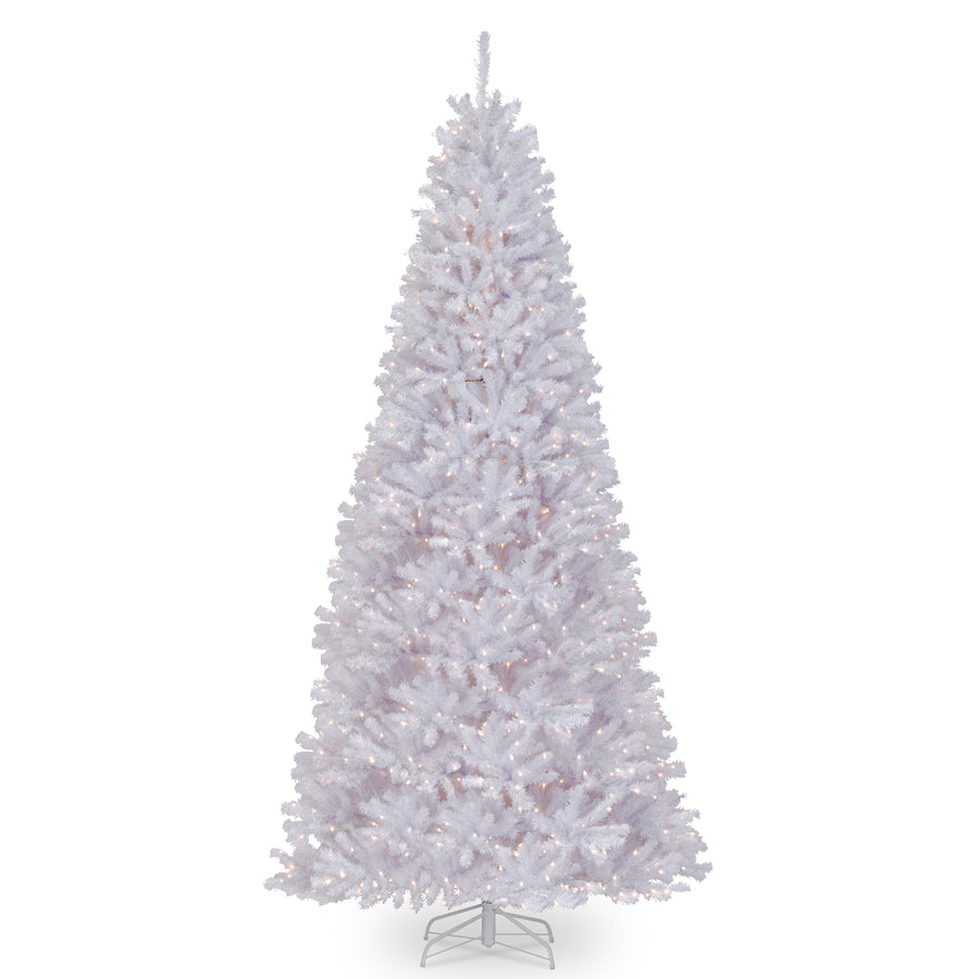 14ft. Pre-Lit North Valley White Spruce Tree with Clear Lights