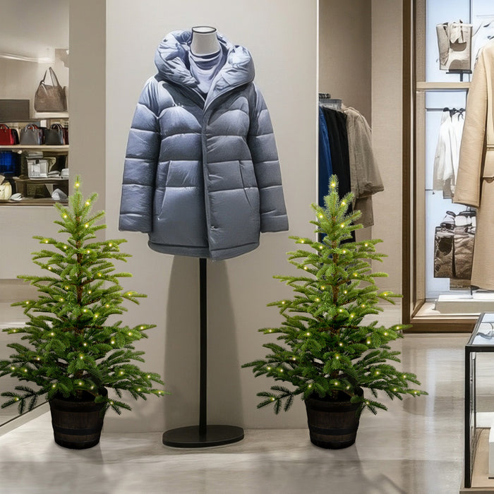 Cheap indoor 3 feet christmas trees sets