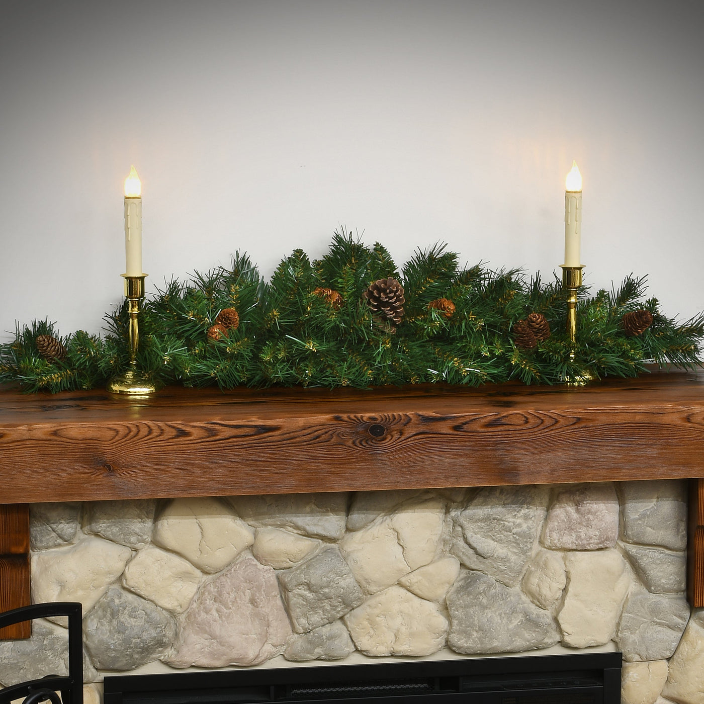 9 ft. Pine Cone Crescent
