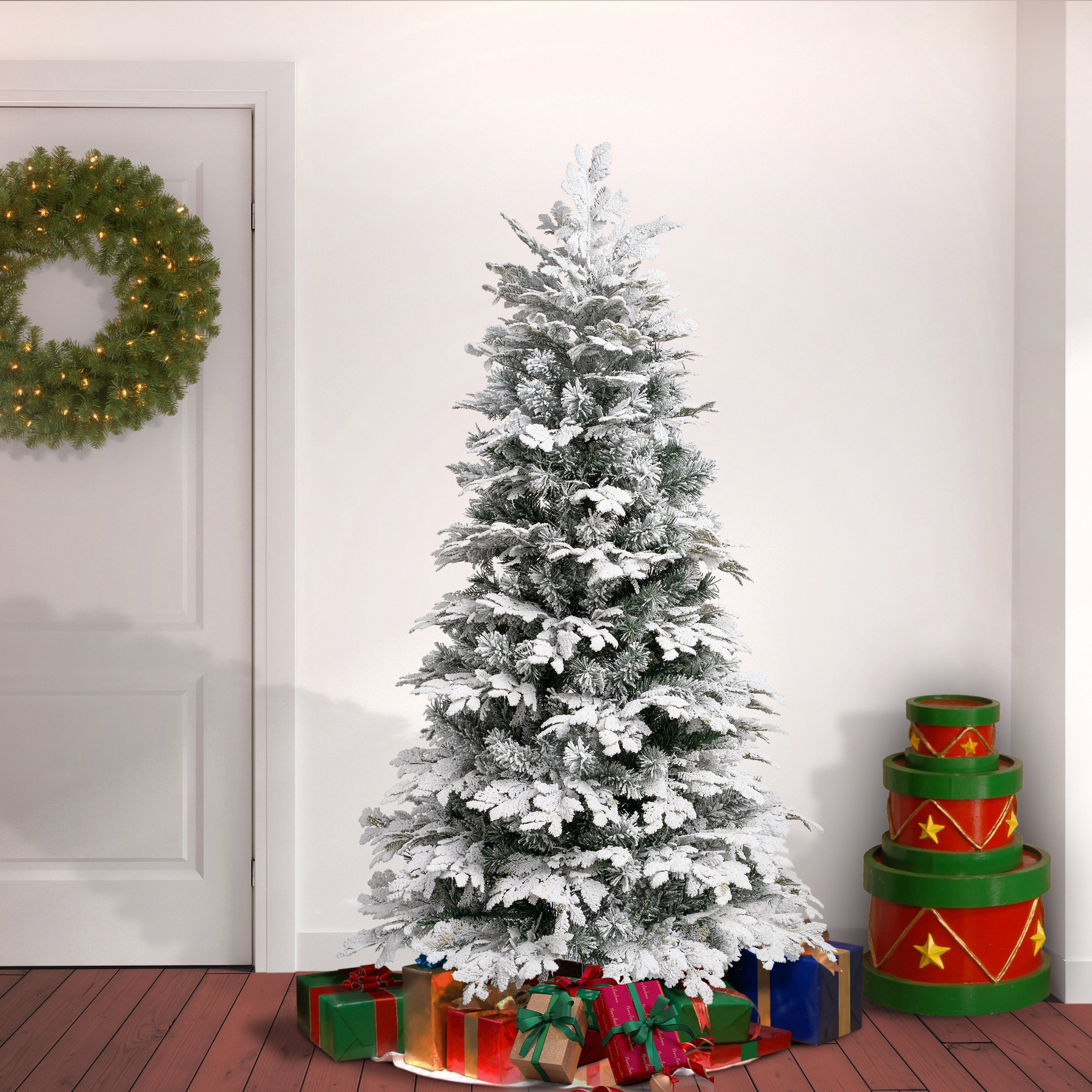 6 ft. Acacius Snowy Tree