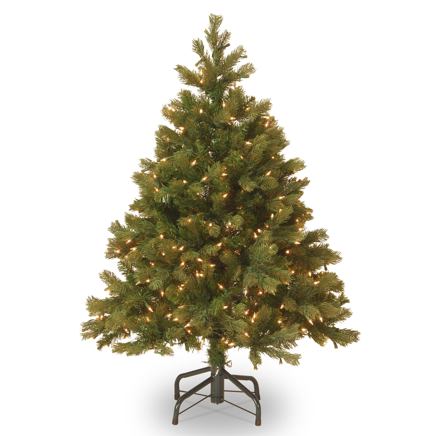 4.5 ft. Pre-Lit Downswept Douglas Fir Tree with Warm White LED Lights