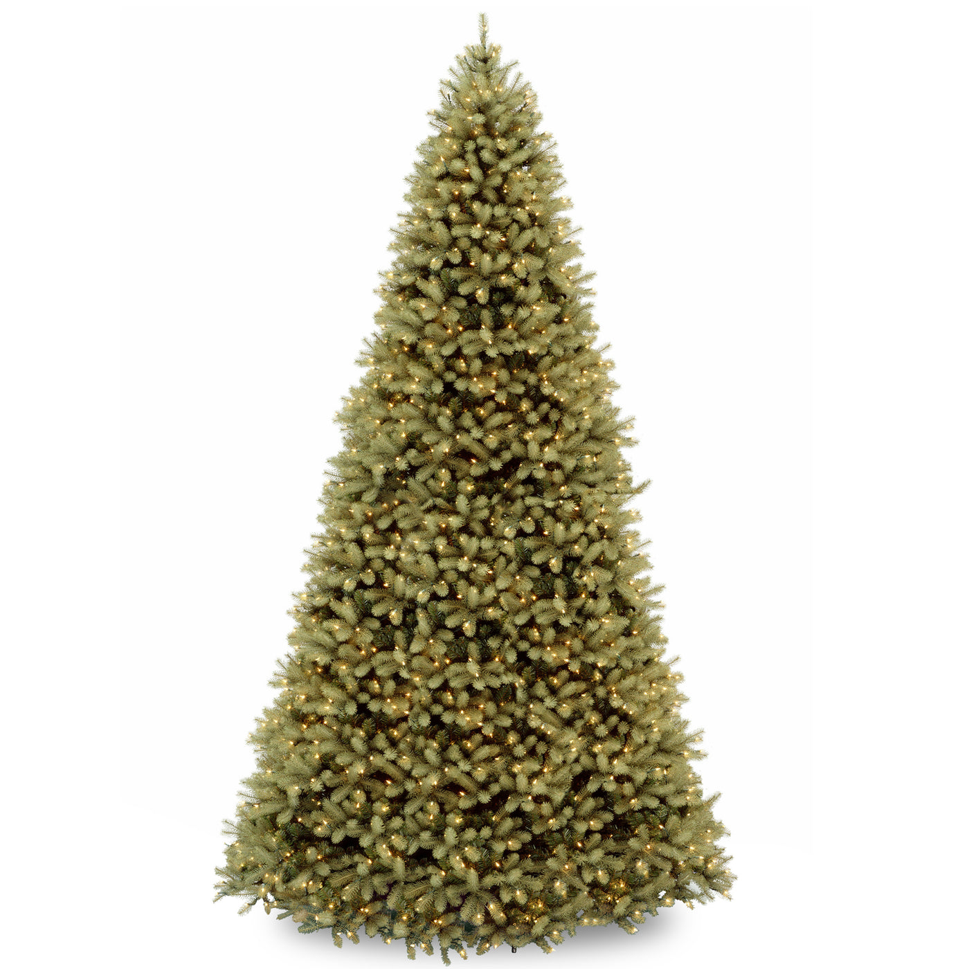 12ft. Pre-Lit Downswept Douglas Fir Tree with Clear Lights