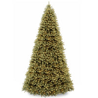 12 ft. Pre-Lit Downswept Douglas Fir Tree with Clear Lights