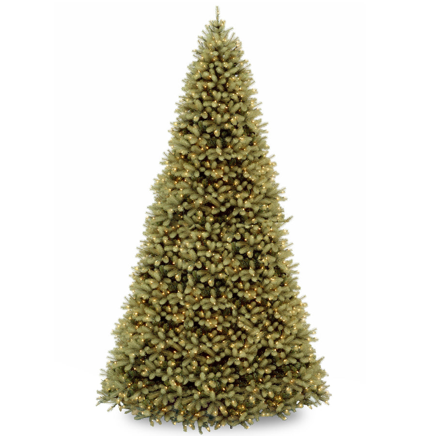 12ft. Pre-Lit Downswept Douglas Fir Tree with Clear Lights