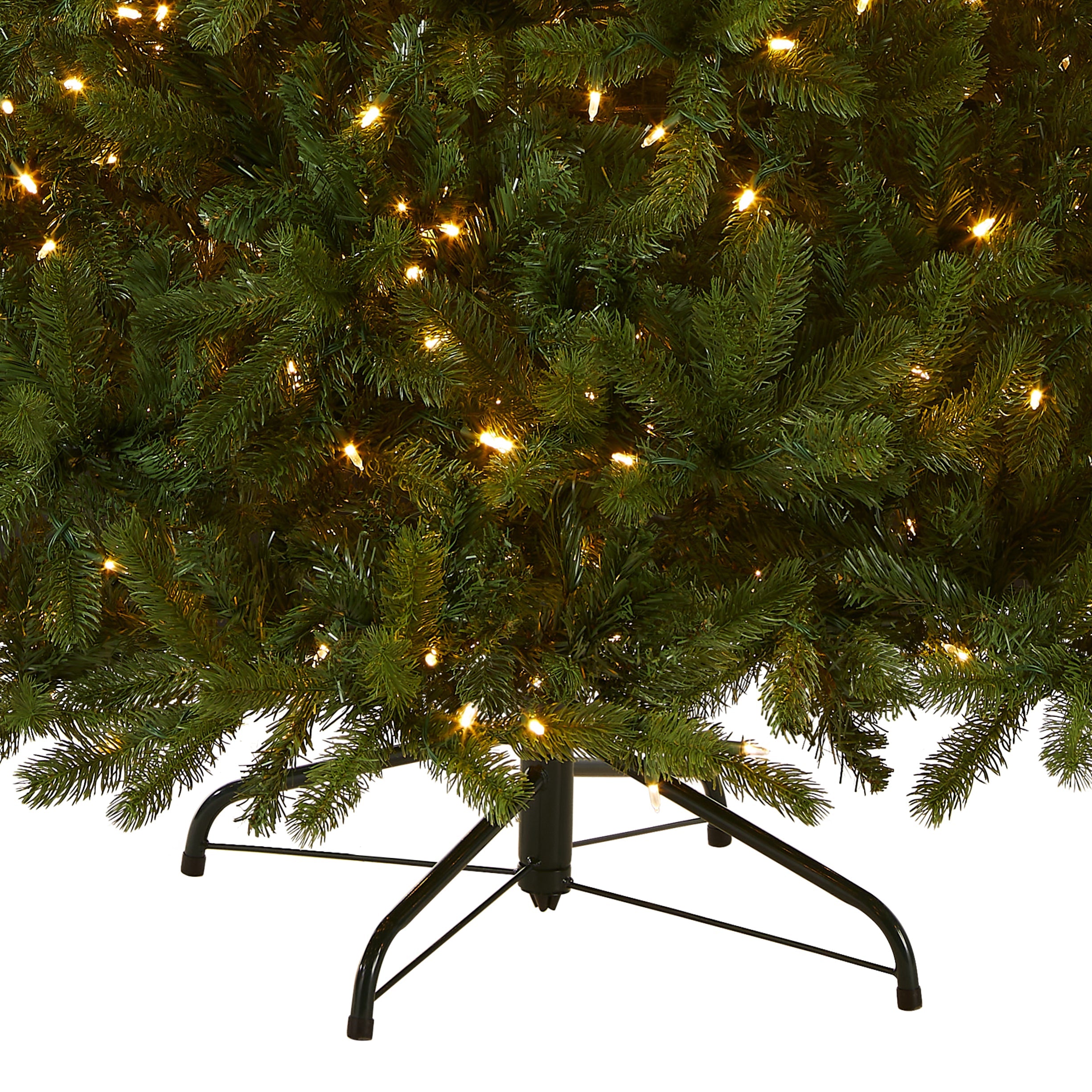 6.5 ft. Pre-Lit Downswept Douglas Fir Tree with Dual Color LED Lights