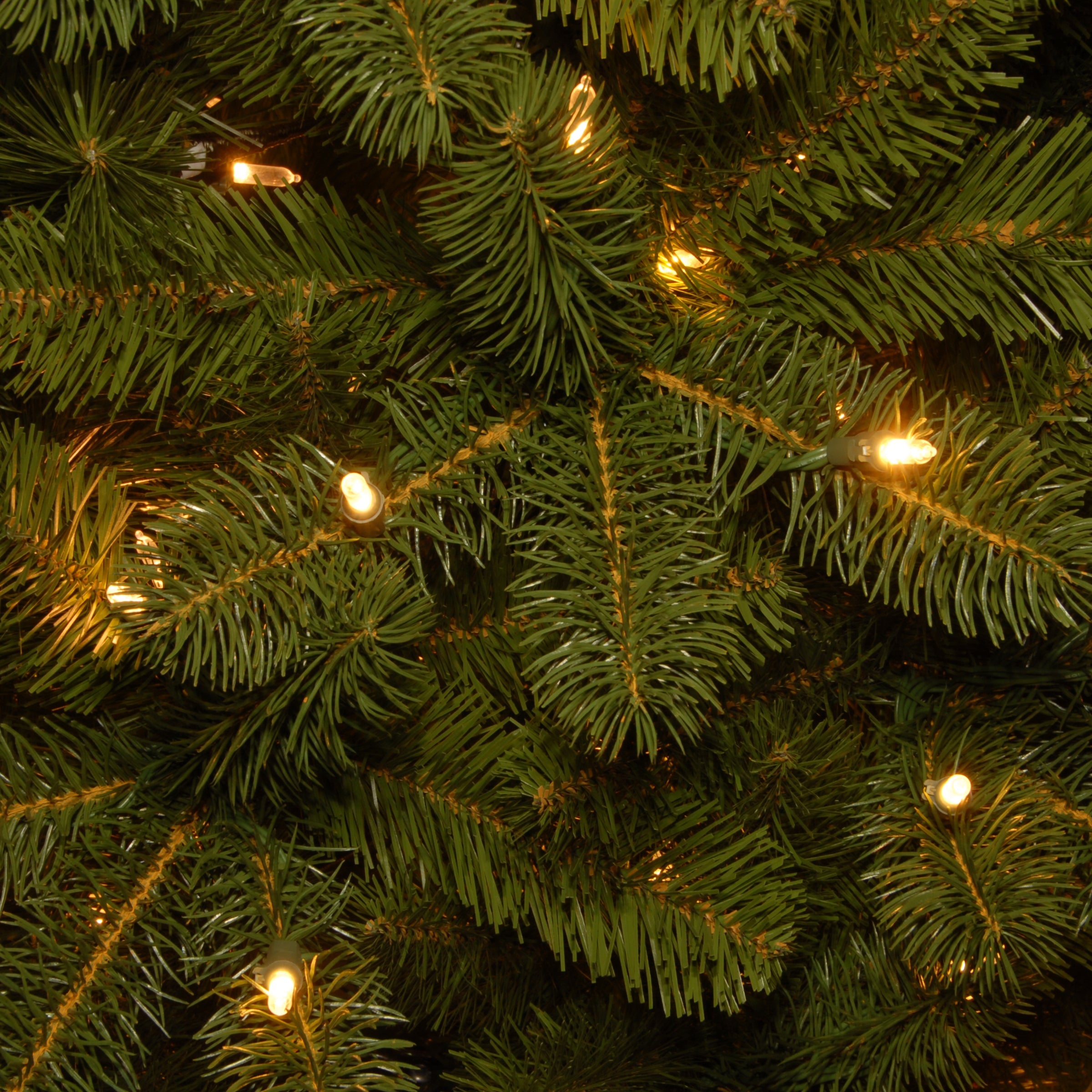 12 ft. Pre-Lit Downswept Douglas Fir Pencil Slim Tree with Dual Color LED Lights