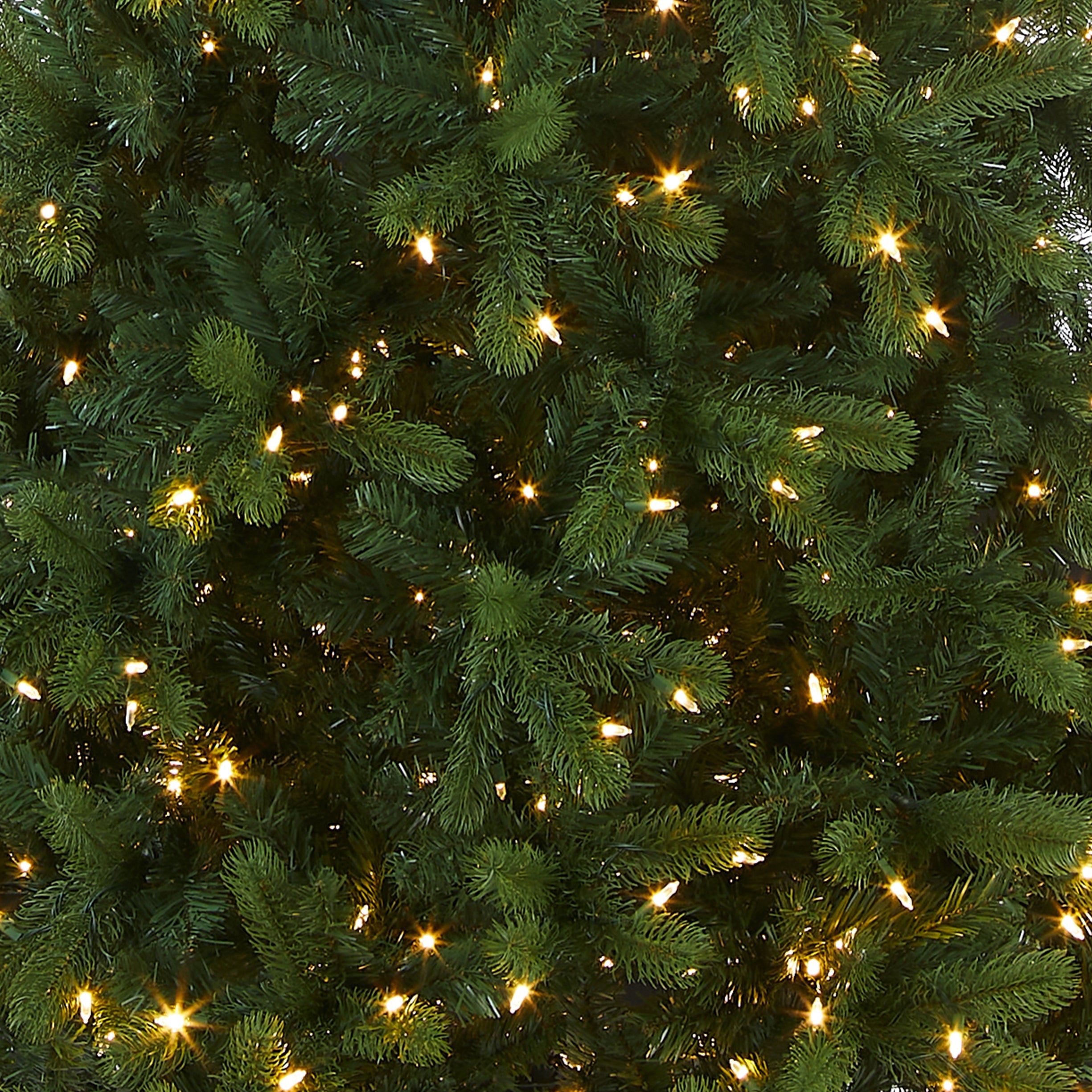 12 ft. Pre-Lit Downswept Douglas Fir Pencil Slim Tree with Dual Color LED Lights