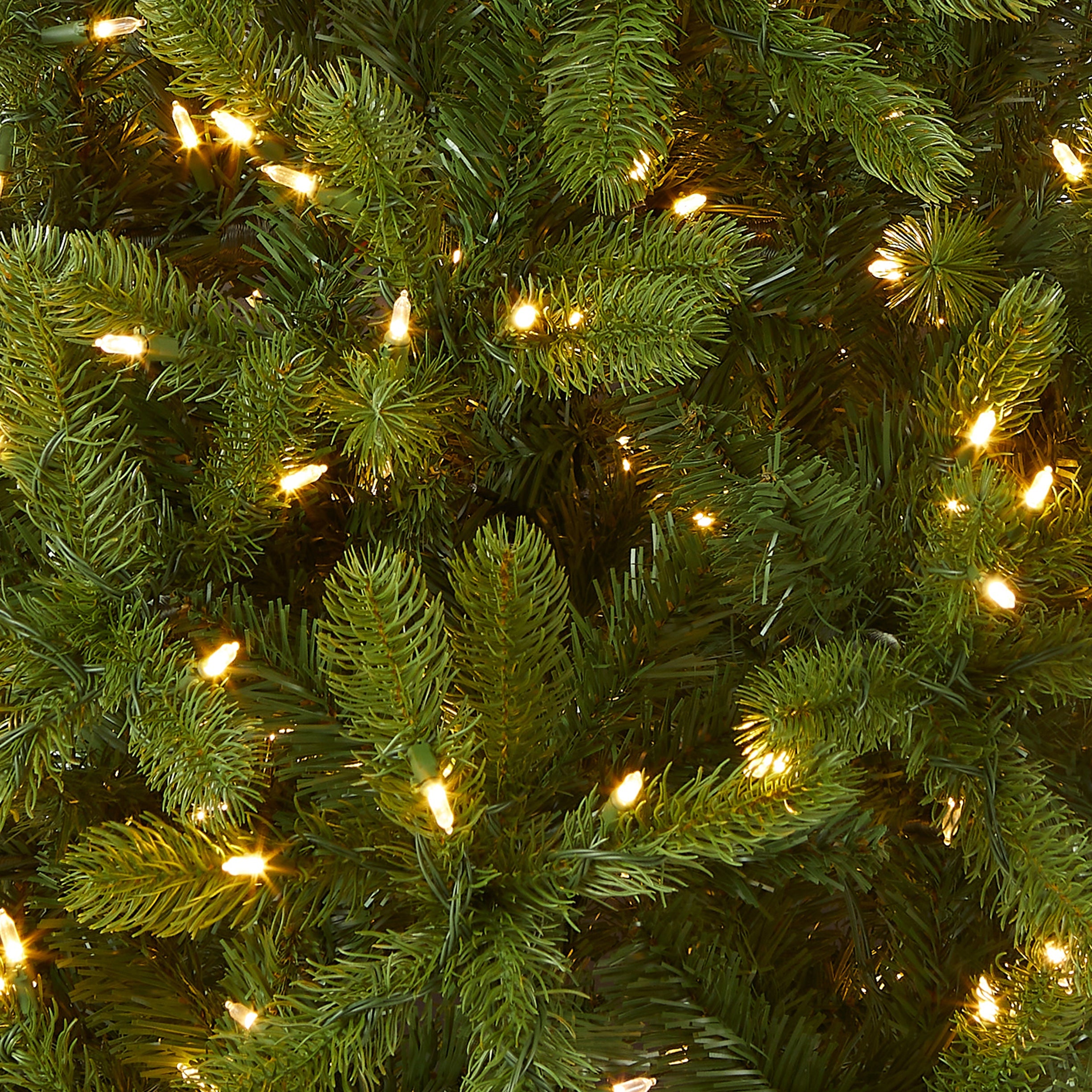 4.5 ft. Pre-Lit Downswept Douglas Fir Tree with Dual Color LED Lights