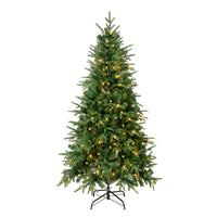 6 ft. Pre-Lit Duxbury Feel Real Tree with LED Lights