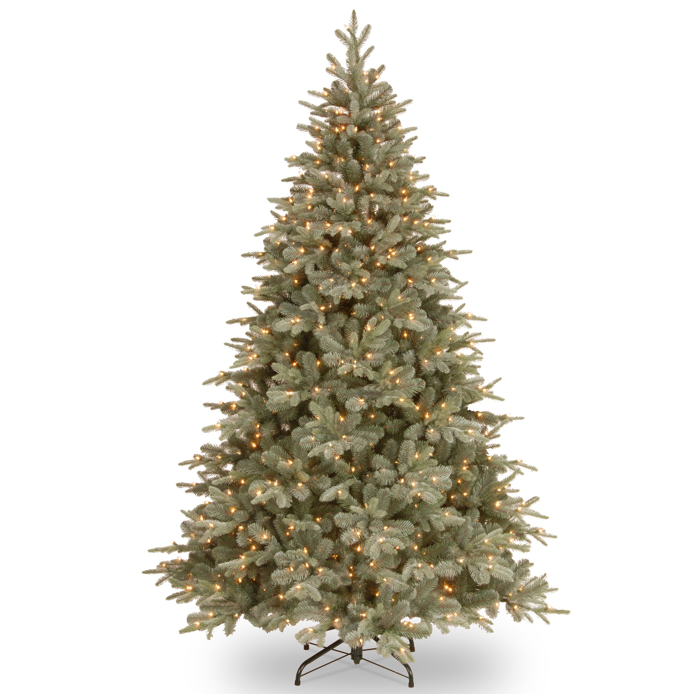 7.5 ft. Pre-Lit Arctic Spruce Frosted Tree with Clear Lights