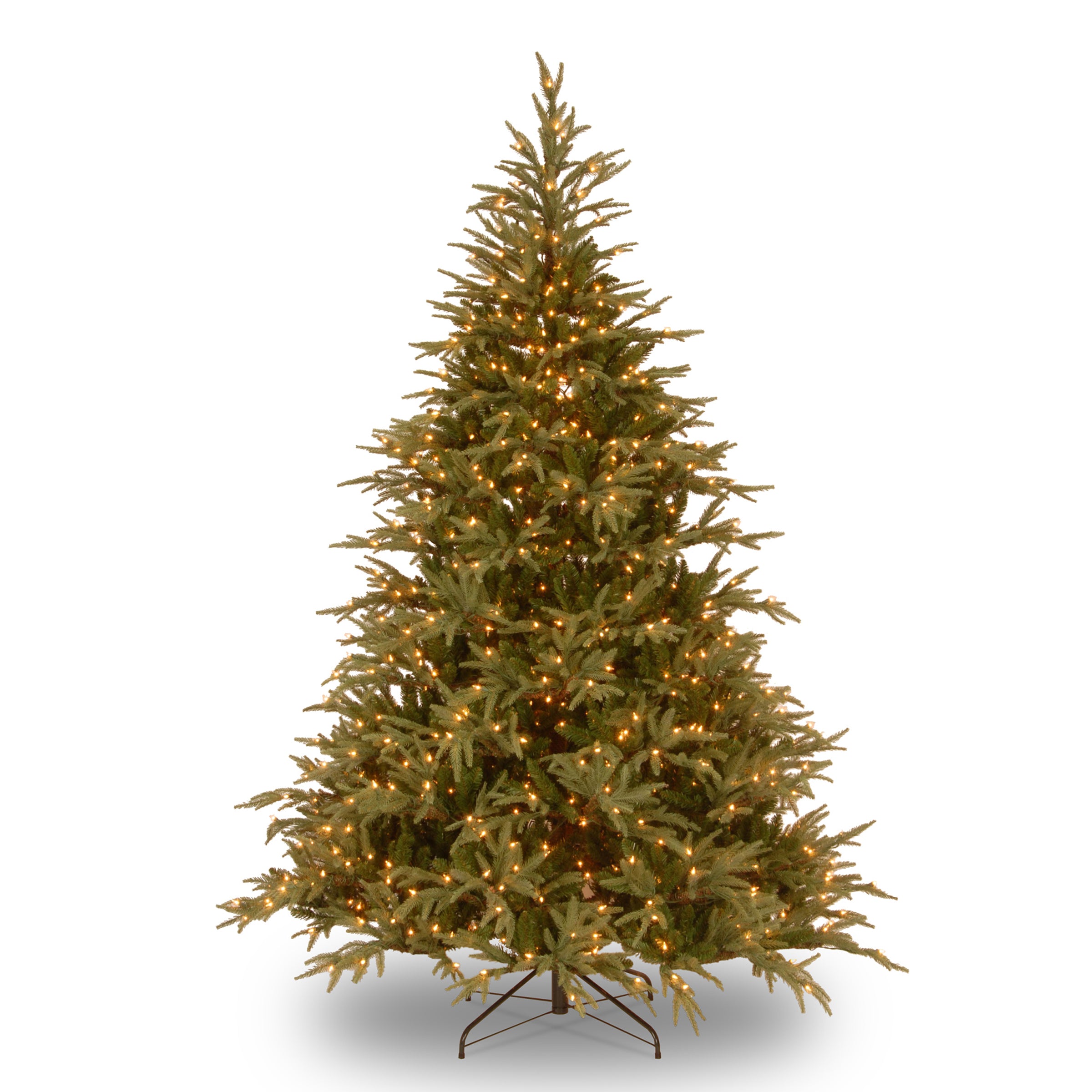 6 ft. Pre-Lit Fraser Grande Tree with Dual Color LED Lights