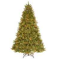 7.5 ft. Pre-Lit Grande Fir Medium Tree with Clear Lights