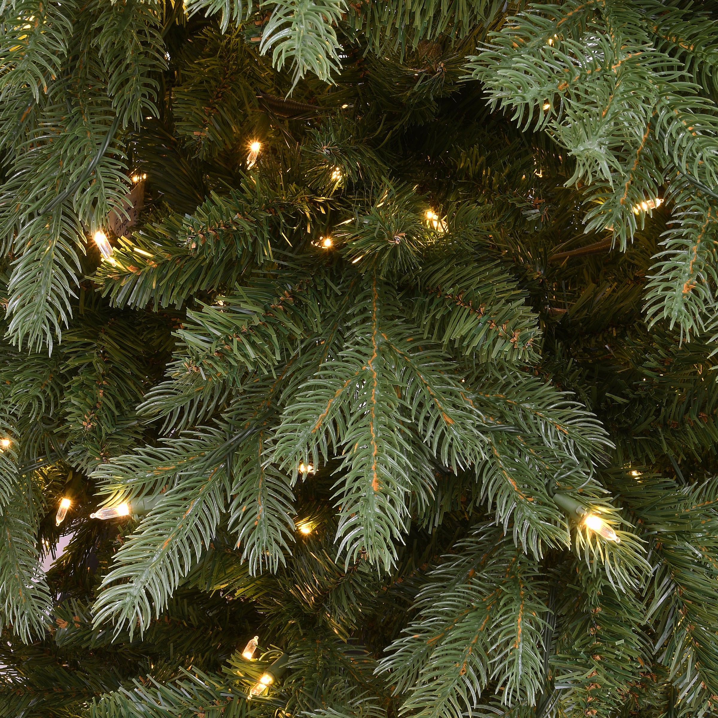 7.5 ft. Pre-Lit Green River Spruce Tree with Dual Color LED Lights