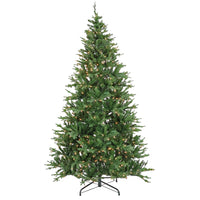 7.5 ft. Pre-Lit Hubert Fir Tree with Clear Lights