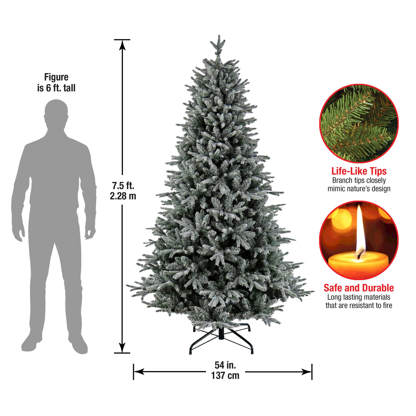 7.5 ft. Holliston Tree