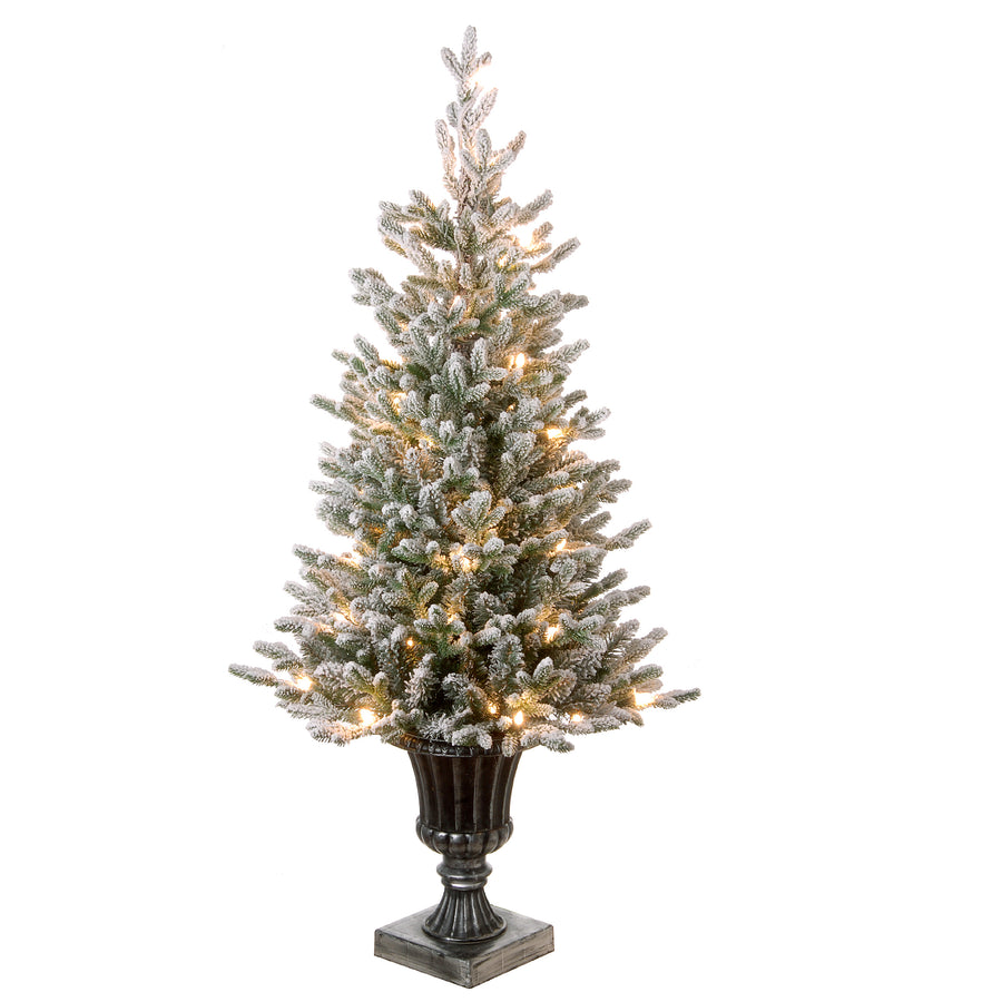 4 ft. Pre-Lit Iceland Fir Tree with Clear Lights