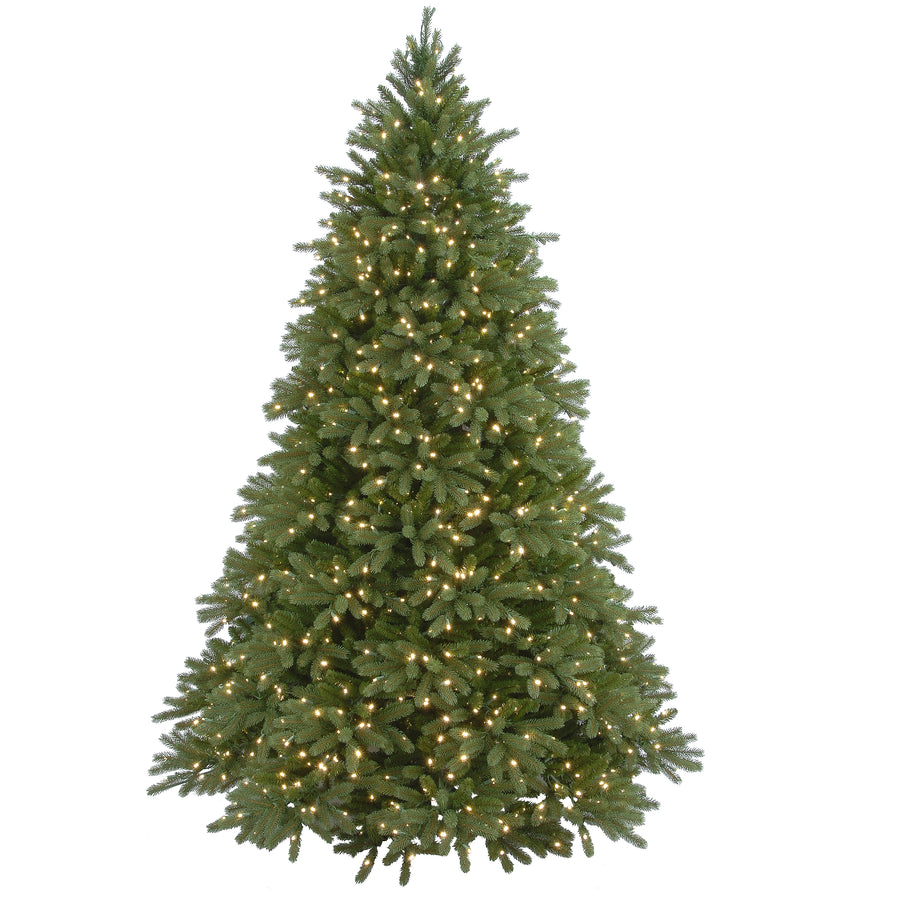 7.5 ft. Pre-Lit Jersey Fraser Fir Tree with Clear Lights