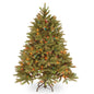 4.5 ft. Pre-Lit Jersey Fraser Fir Tree with Multicolor Lights