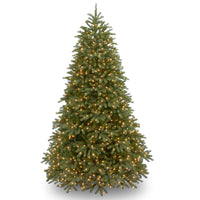 6.5 ft. Pre-Lit Jersey Fraser Fir Medium Tree with Clear Lights