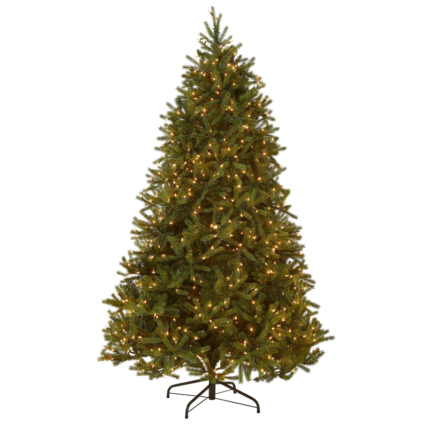6.5 ft. Pre-Lit Jersey Fraser Fir Medium Tree with Clear Lights