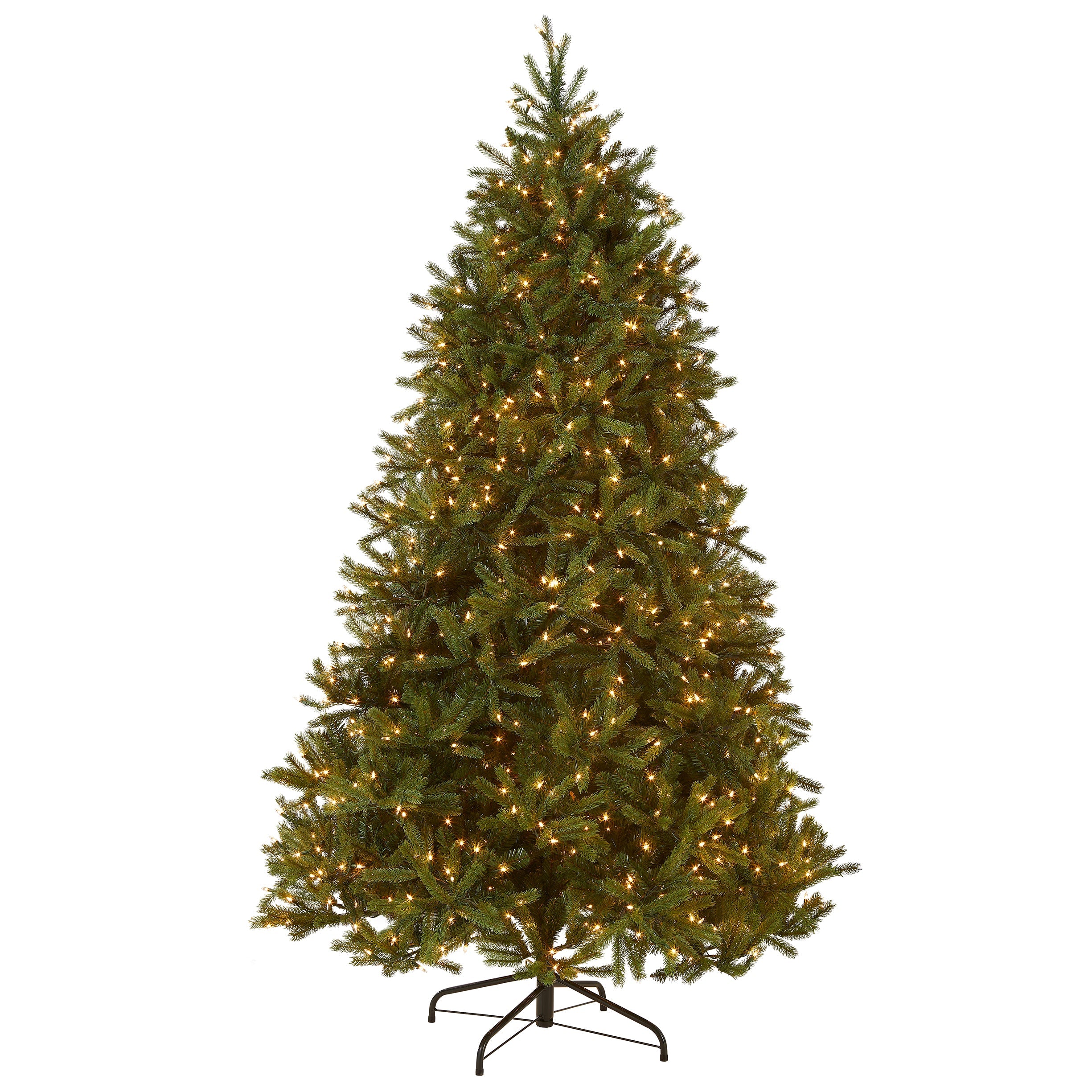 6.5 ft. Pre-Lit Jersey Fraser Fir Medium Tree with Clear Lights