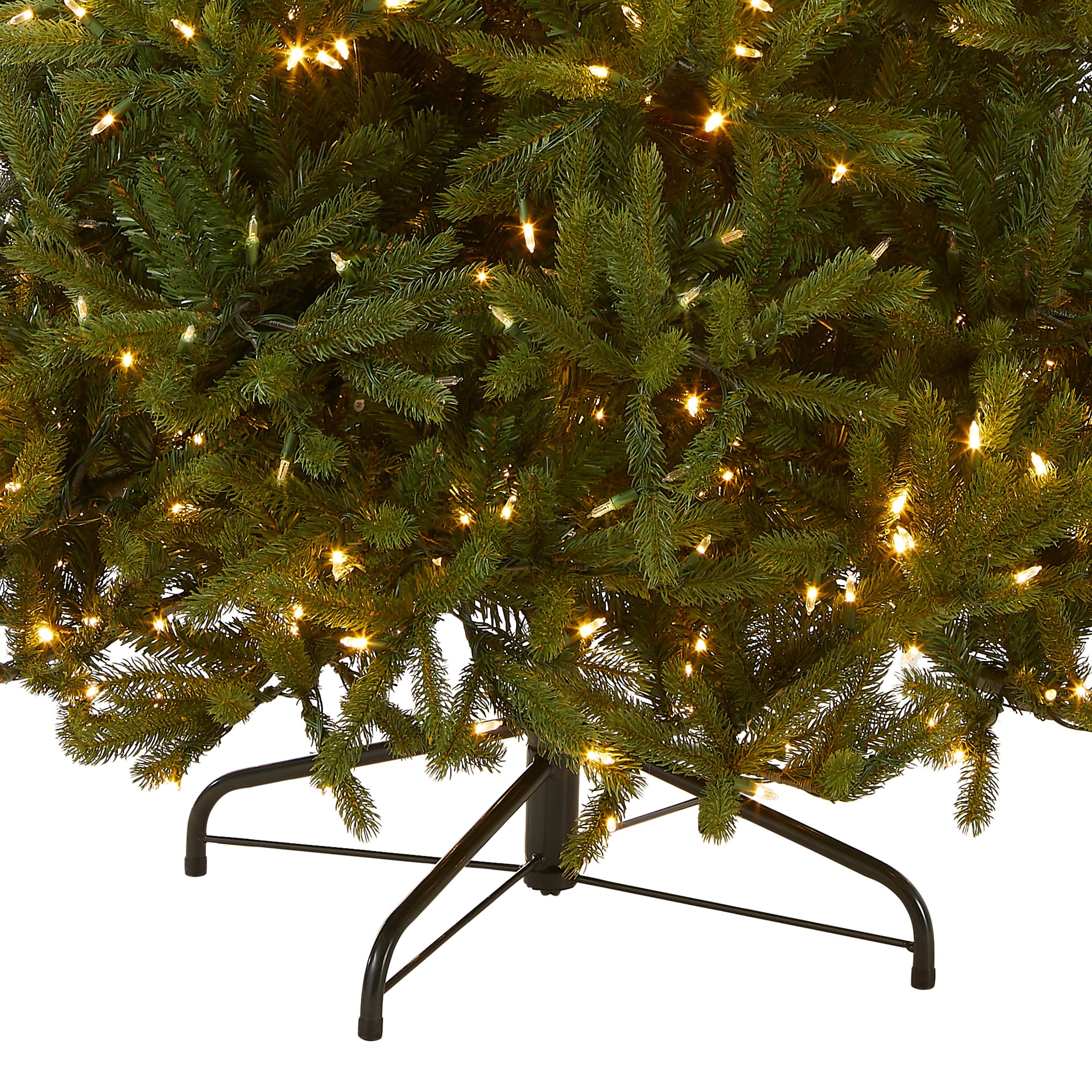 6.5 ft. Pre-Lit Jersey Fraser Fir Medium Tree with Dual Color LED Lights