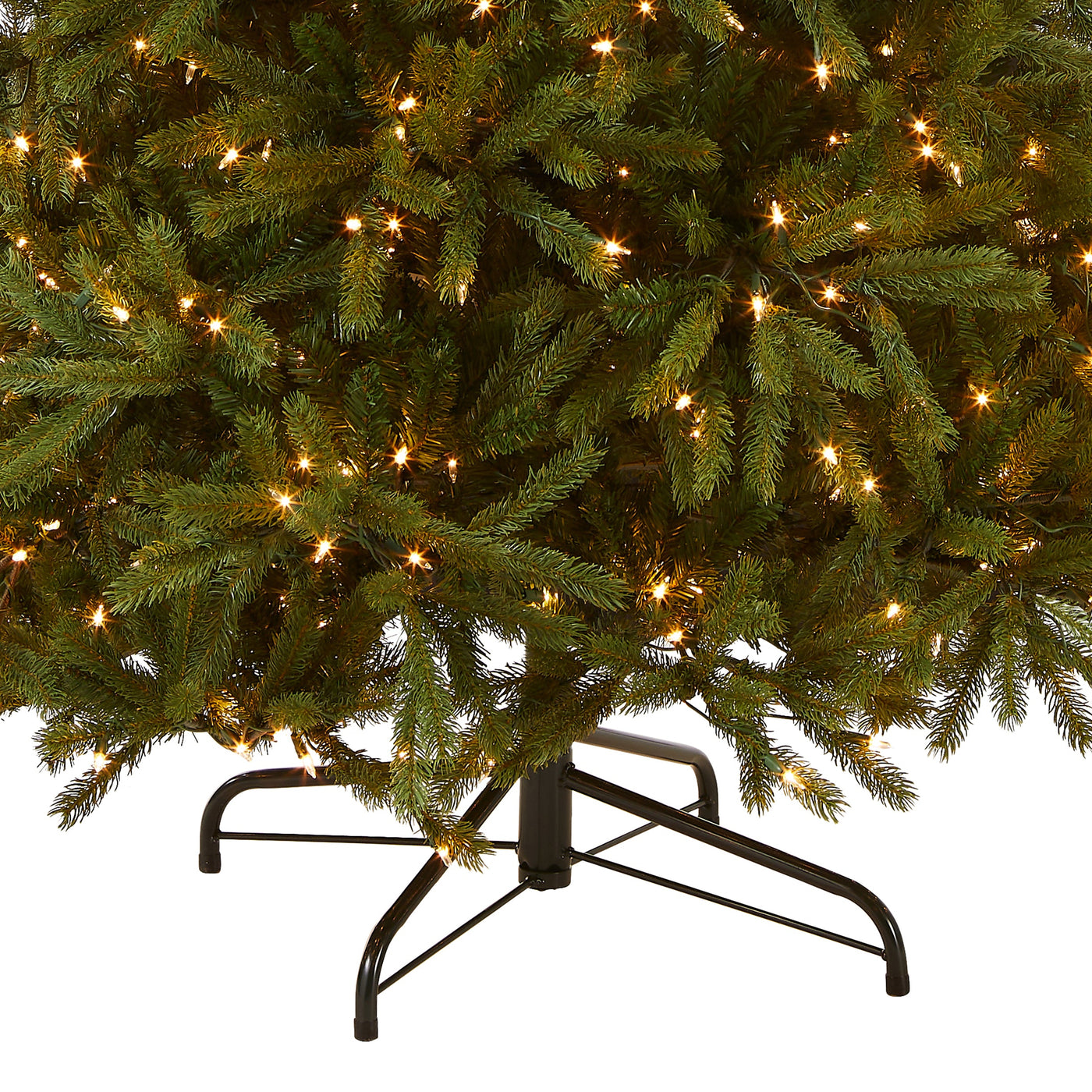 7.5 ft. Pre-Lit Jersey Fraser Fir Slim Tree with Clear Lights