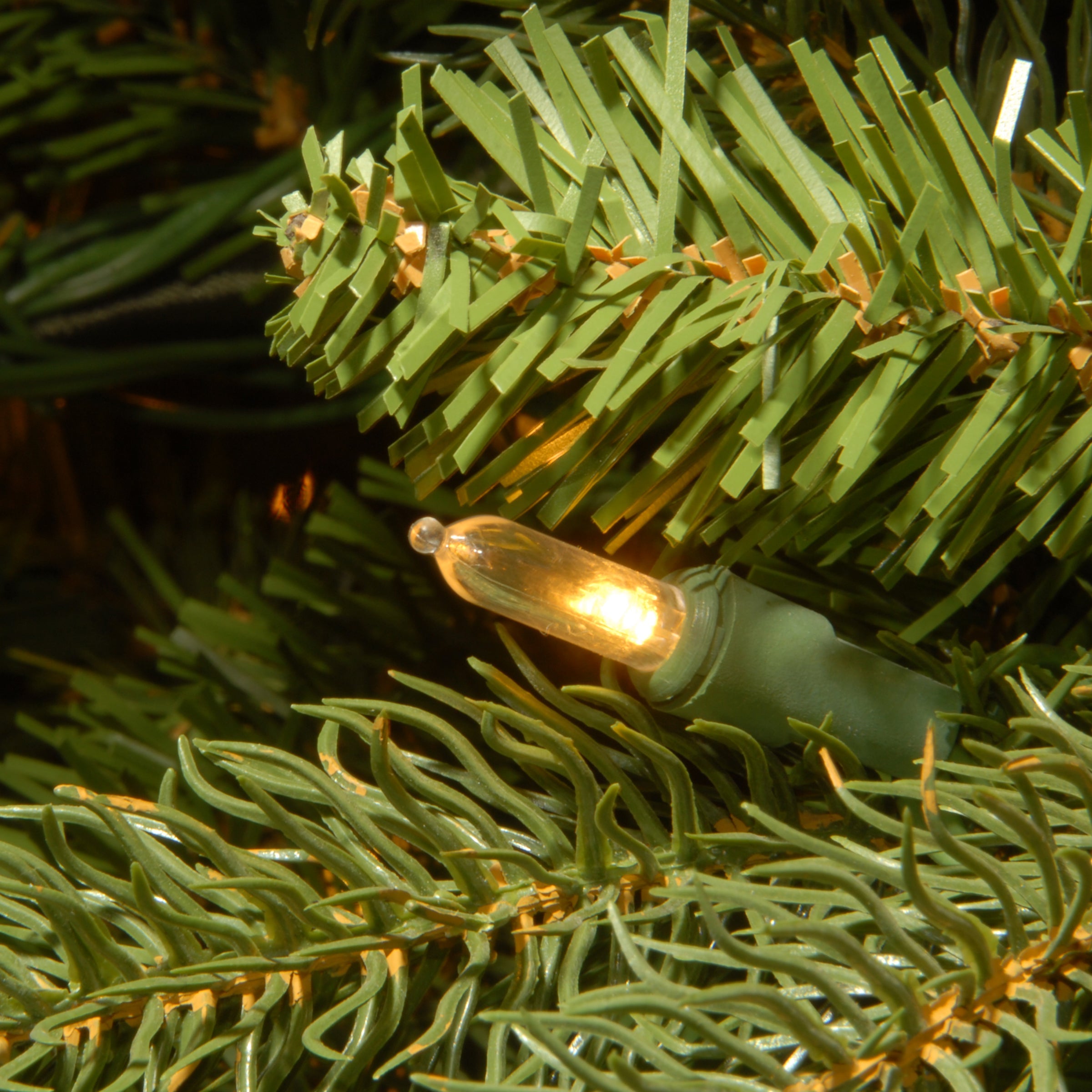 6.5 ft. Pre-Lit Jersey Fraser Fir Pencil Slim Tree with Clear Lights
