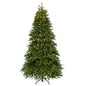 7.5 ft. Pre-Lit Jersey Fraser Fir Slim Tree with Dual Color LED Infinity Lights