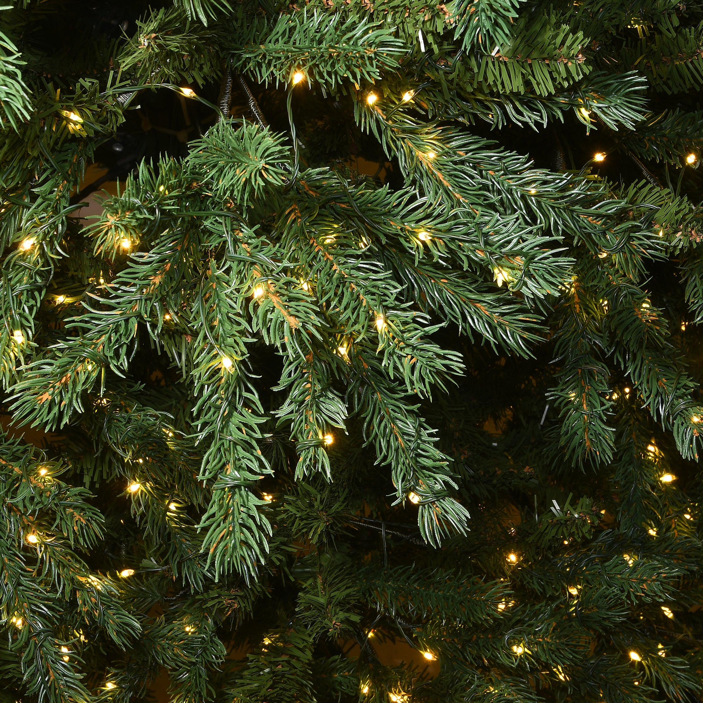 7.5 ft. Pre-Lit Jersey Fraser Fir Slim Tree with Dual Color LED Infinity Lights