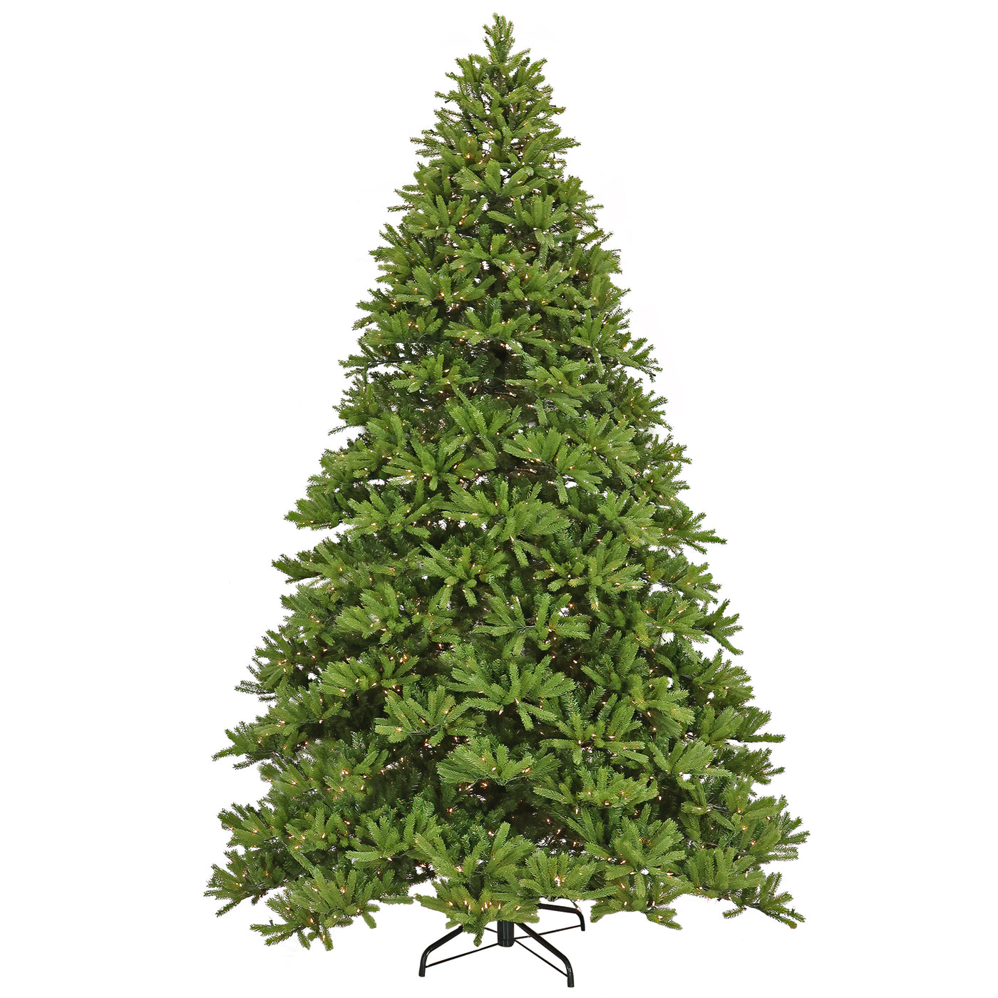 12ft. Pre-Lit Jersey Fraser Fir Hinged Tree with Clear Lights