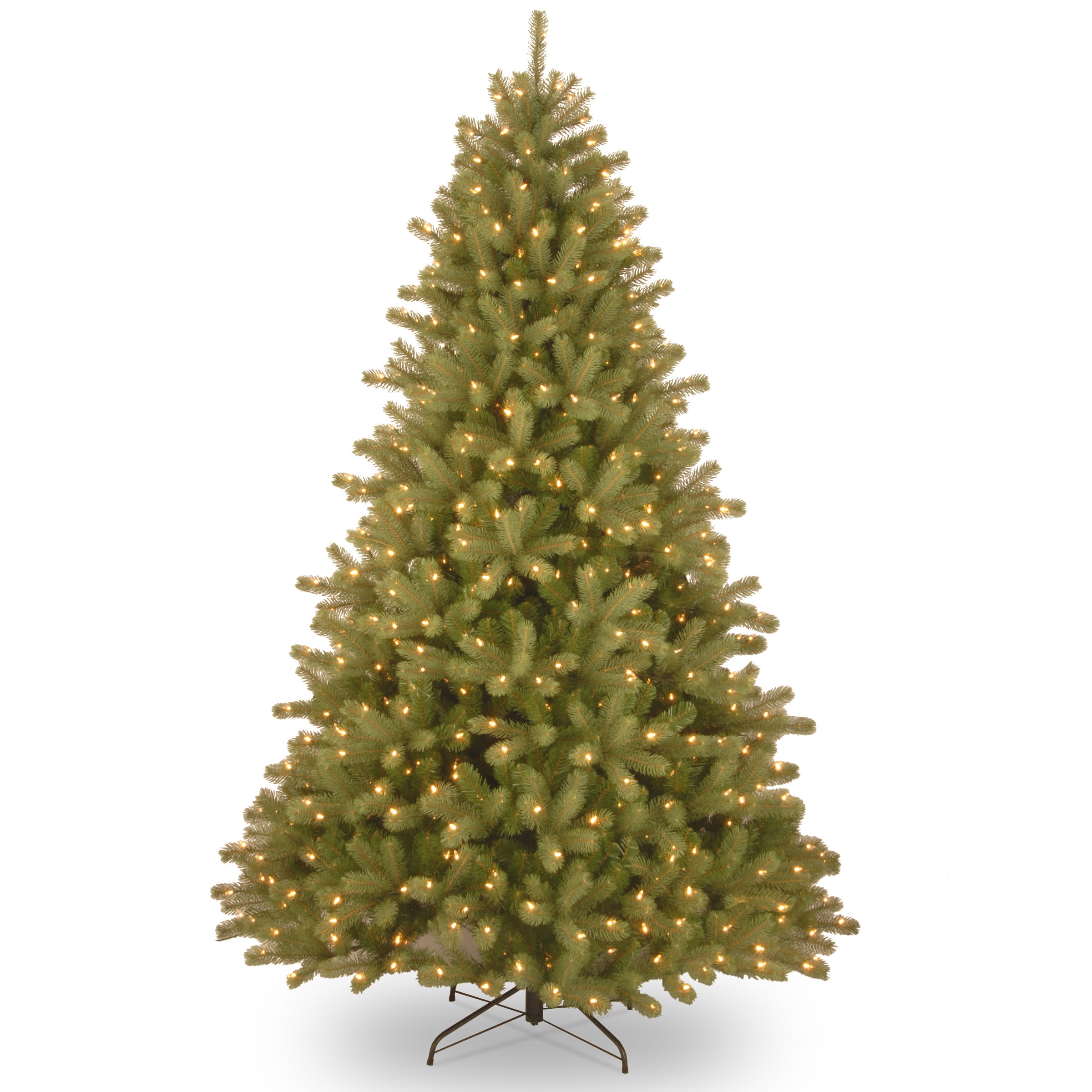 7.5 ft. Pre-Lit Lakewood Spruce Tree with PowerConnect Clear Lights