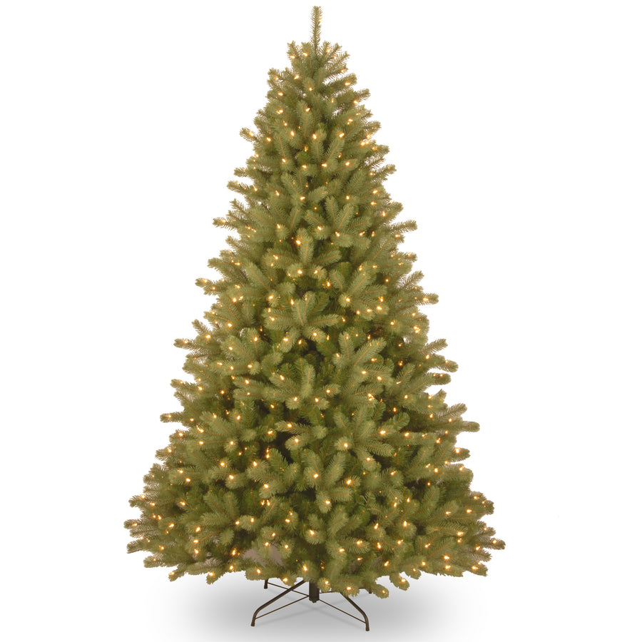7.5 ft. Pre-Lit Lakewood Spruce Tree with PowerConnect Clear Lights