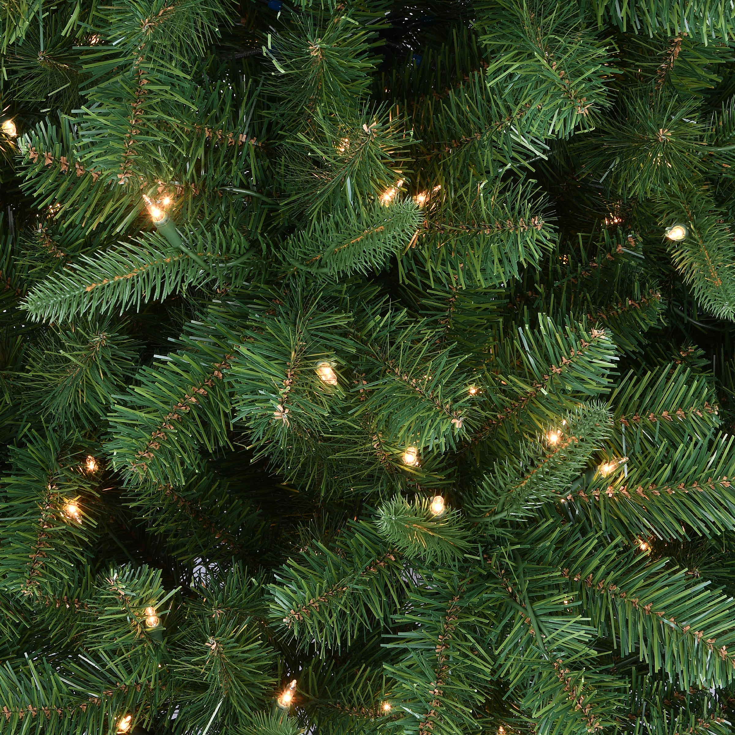 6.5 ft. Pre-Lit Mixed Pine Tree with Clear Lights