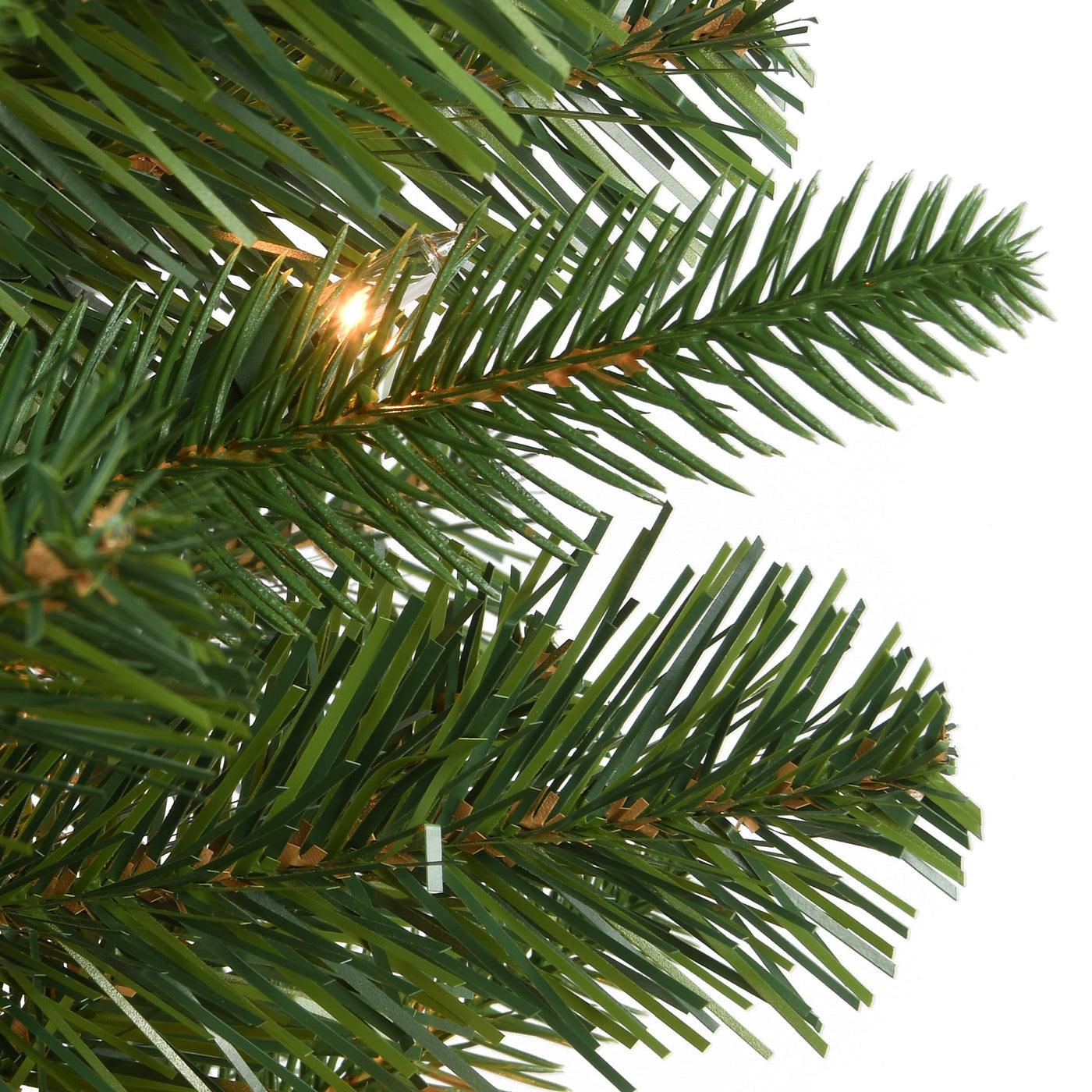 6.5 ft. Pre-Lit Mixed Pine Tree with Clear Lights