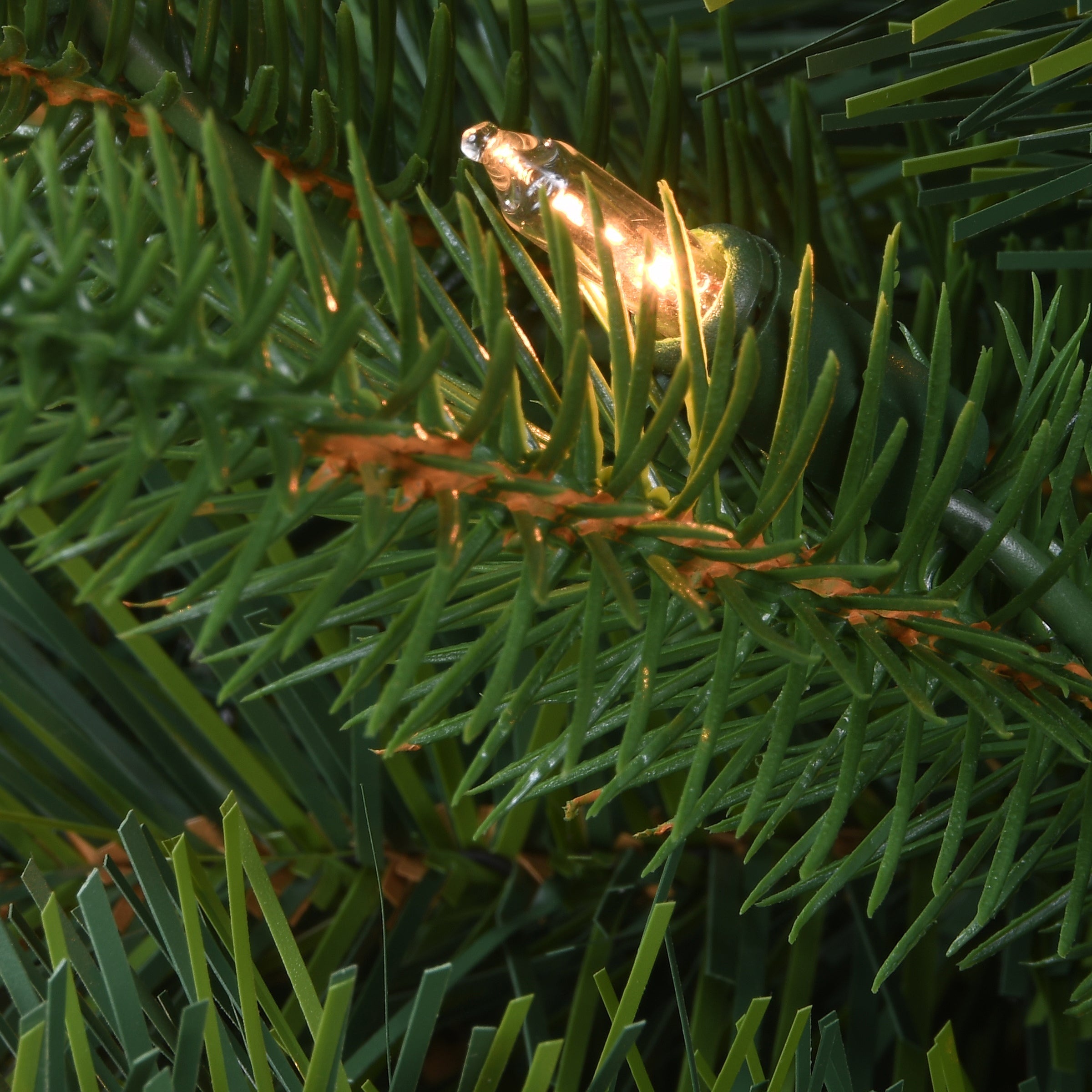 6.5 ft. Pre-Lit Mixed Pine Tree with Clear Lights