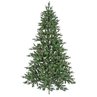 7.5 ft. Pre-Lit Merryweather Fir Feel Real Tree with Clear Lights
